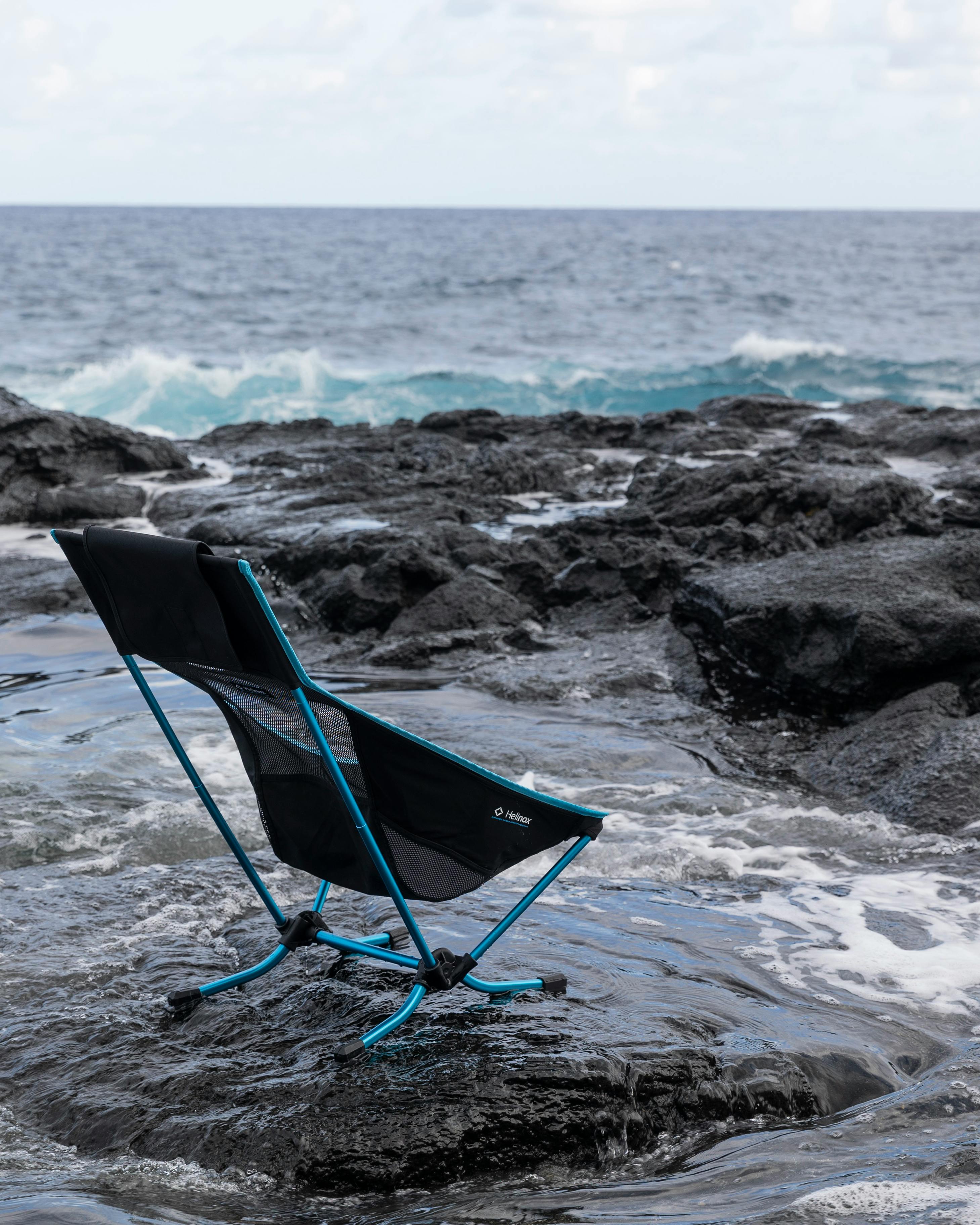 Foldable Chairs Helinox Beach Chair Black Helinox Beach Chair