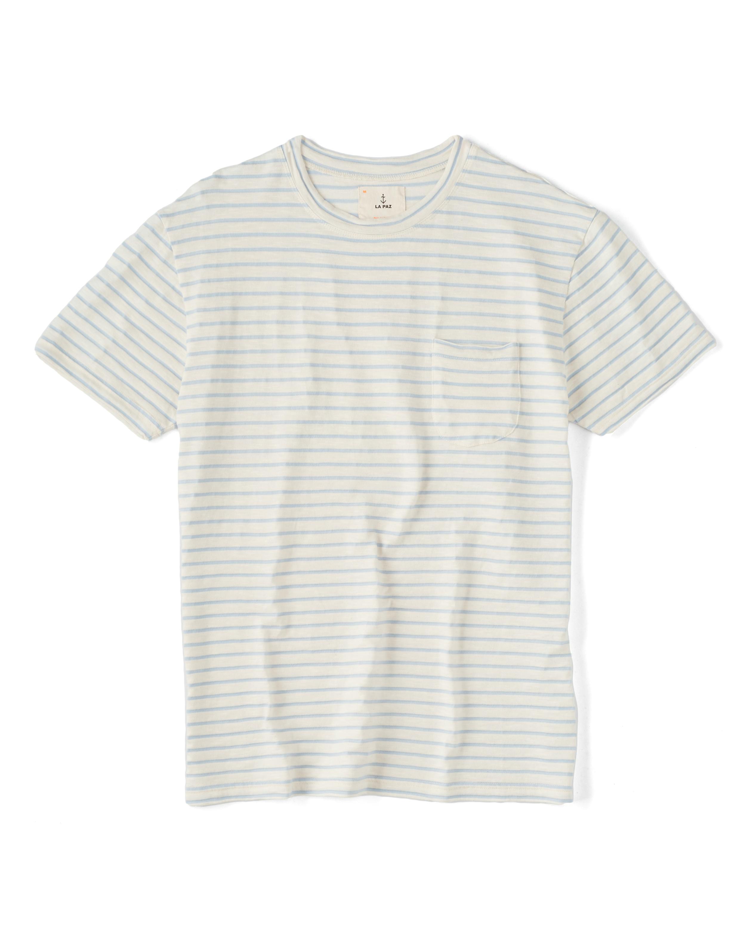 LA PAZ - Guerreiro T-Shirt in Heather Stripes - $80
