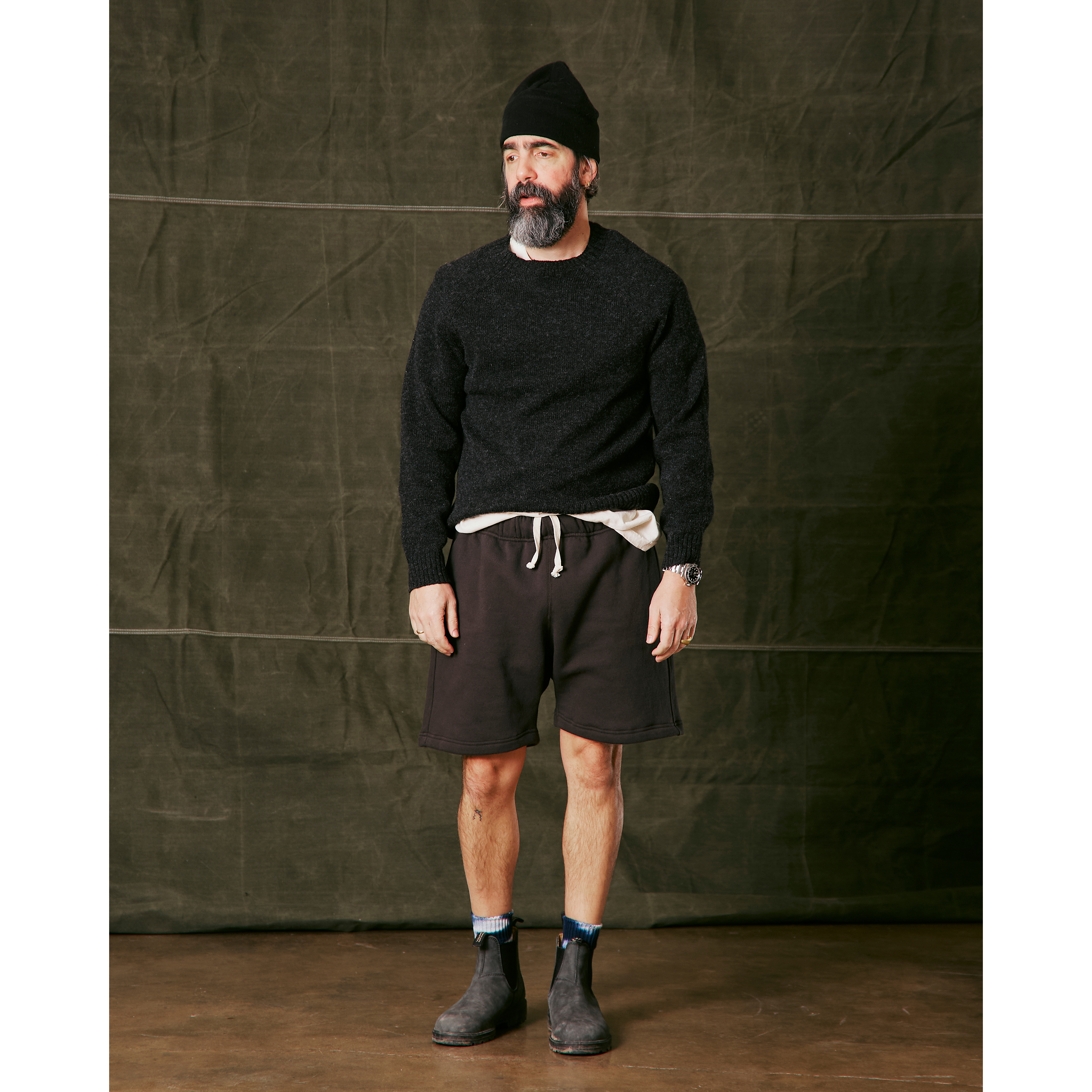 トップス INSCRIRE Vintage Sweat Short Pull Over Vintage Sweat Short Pull Over – INSCRIRE