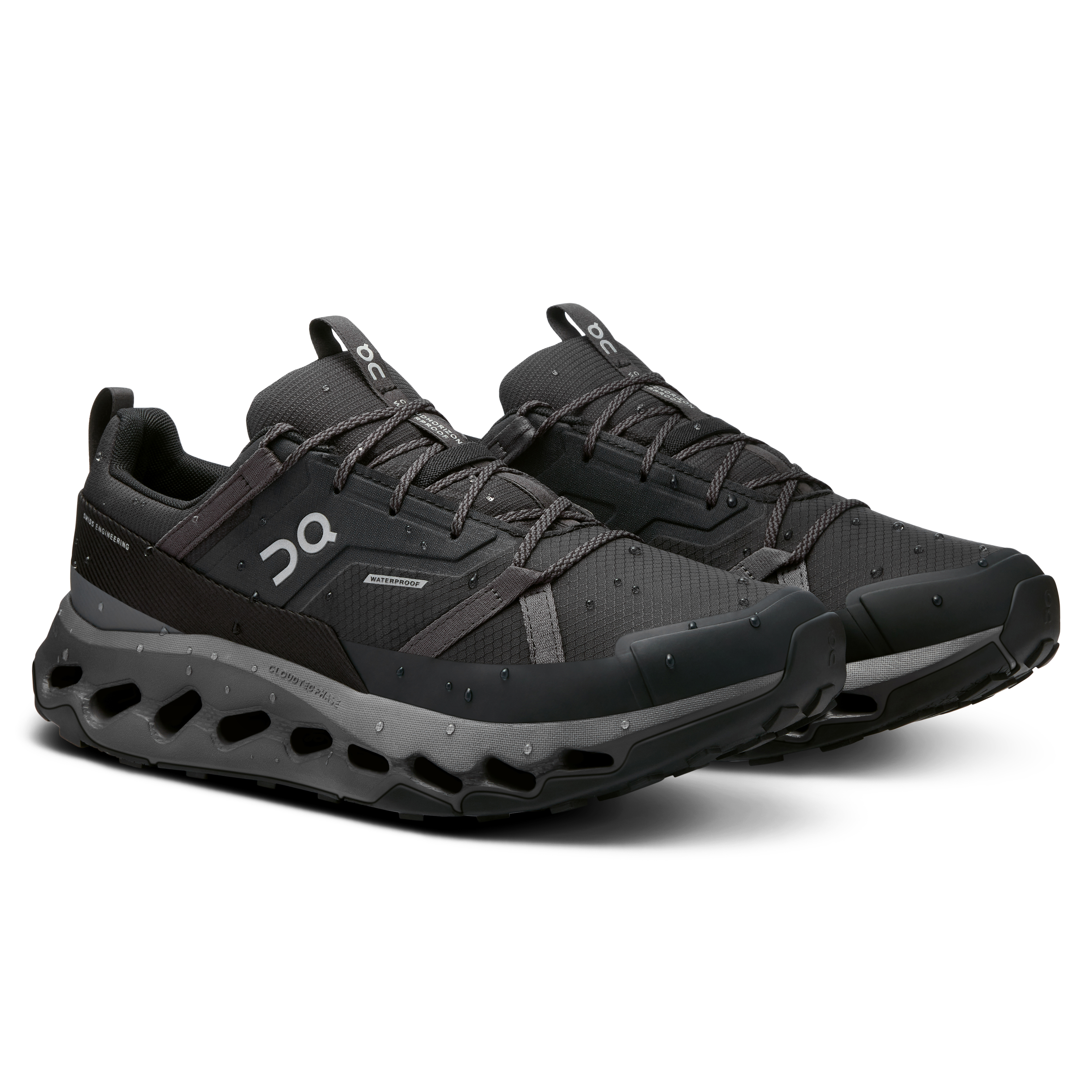 On Cloudhorizon Waterproof Hiking Sneaker - Black/Eclipse