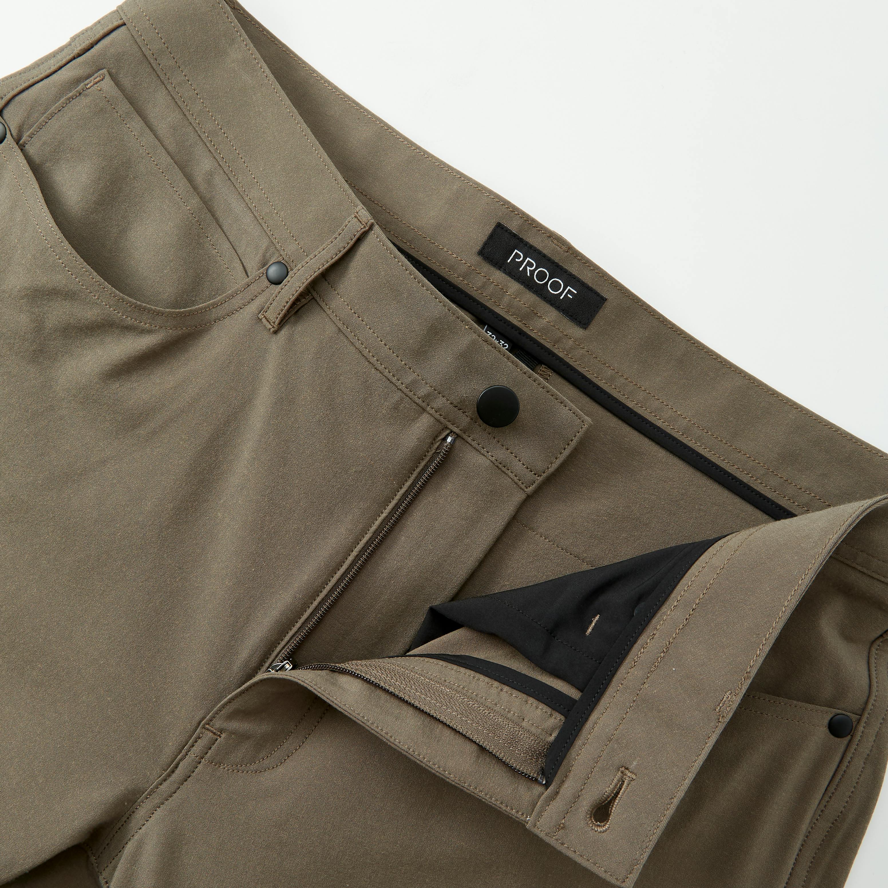 Proof 72-Hour Merino Travel Pant - Athletic Tapered - Olive