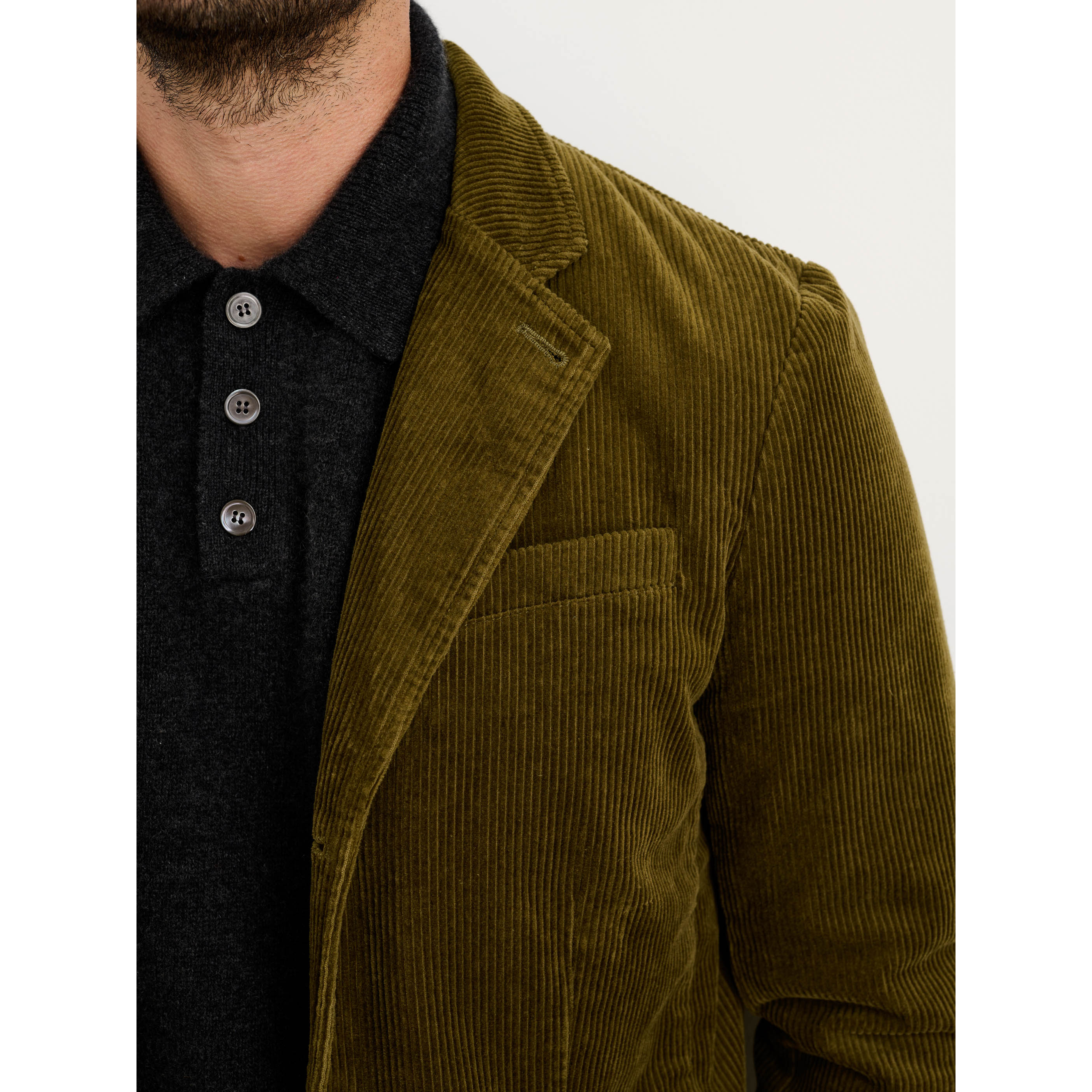 Alex Mill Corduroy Mill Blazer - Dark Olive | Blazers