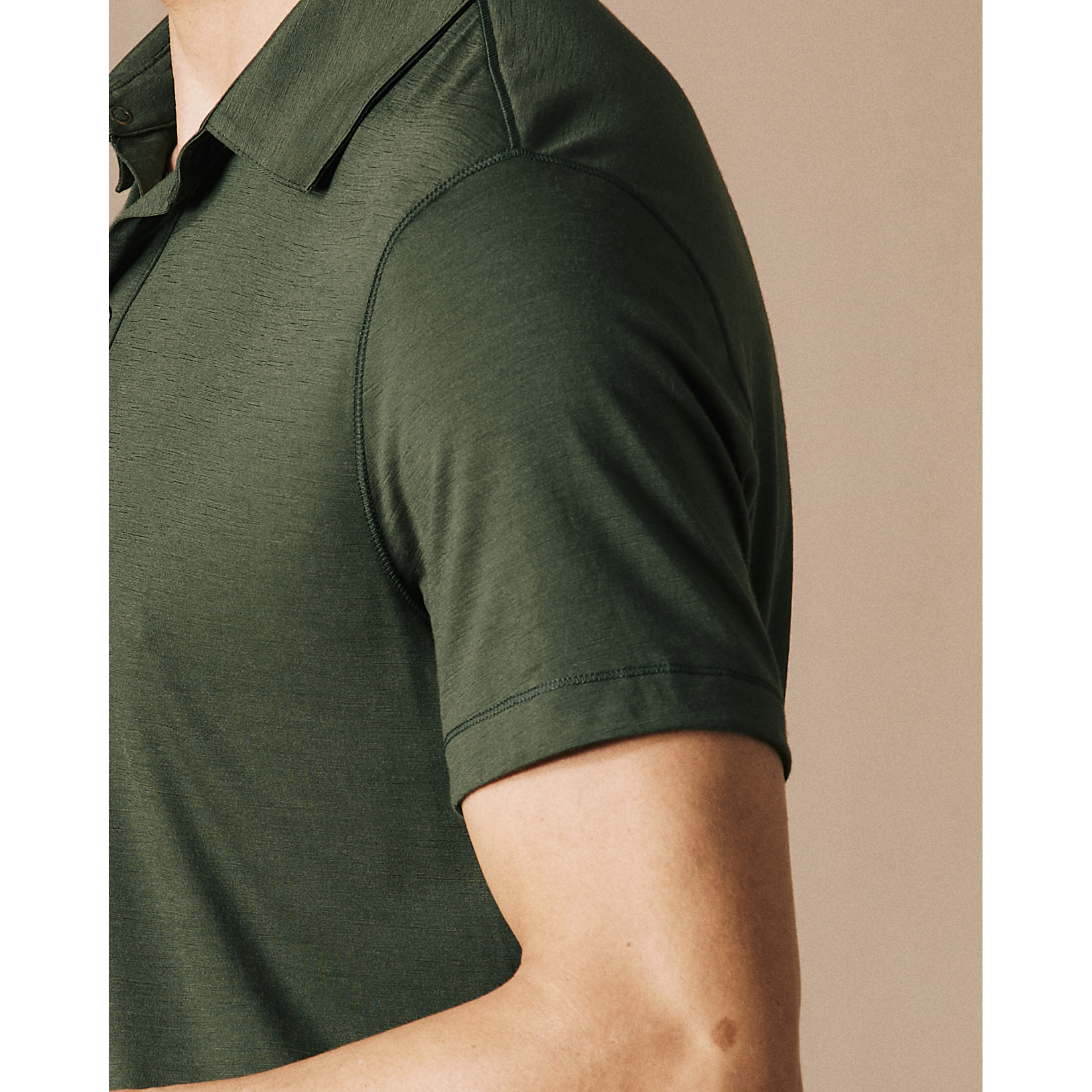 p　HARD TWIST MERINO KNIT BIG POLO Auralee Hard Twist High Gauge Wool Silk Knit Skipper Polo