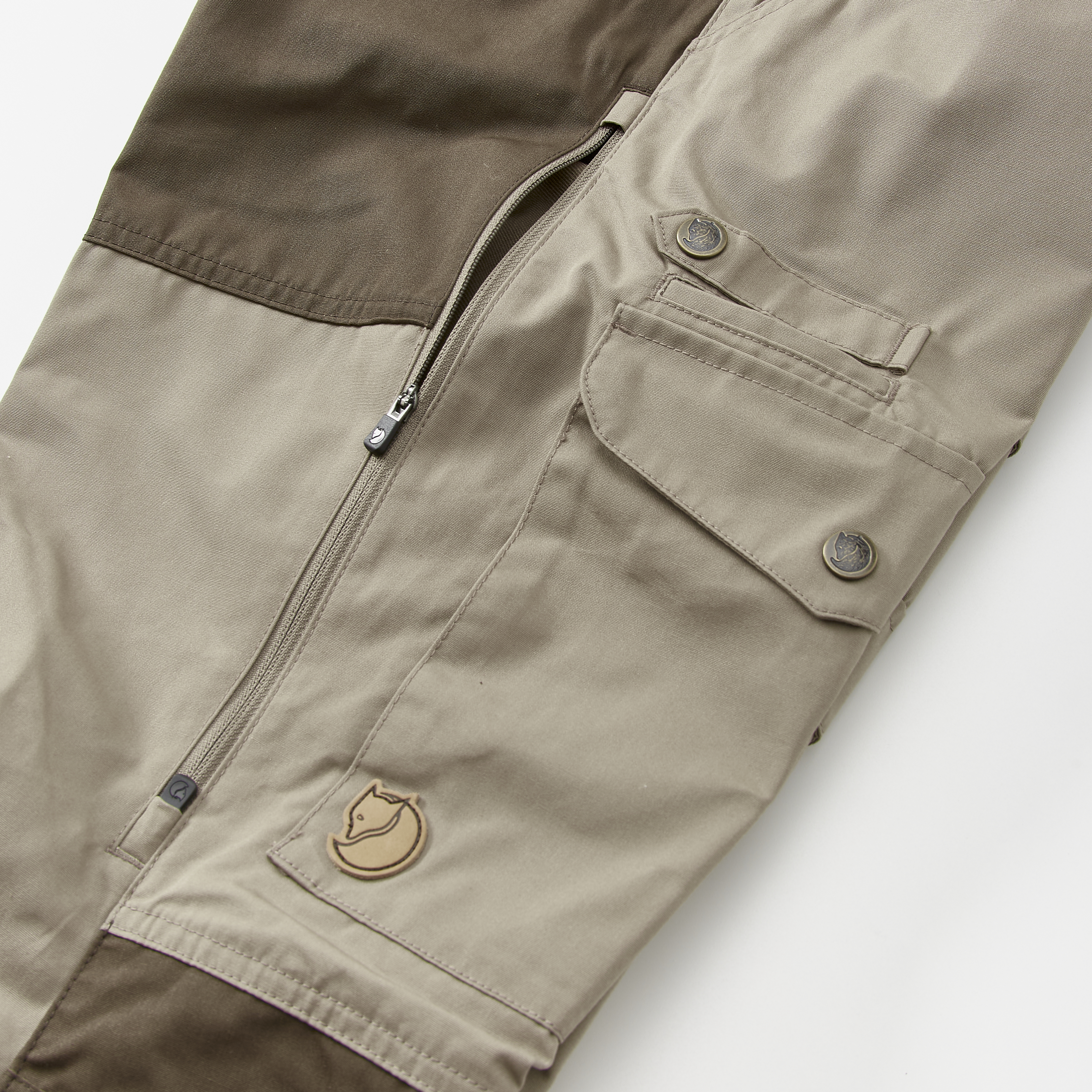 Pantalon Trekking Fjällräven Vidda - Tissu G-1000 - Taille Moyenne Coupe Régulière - Renforcé Genoux/dos