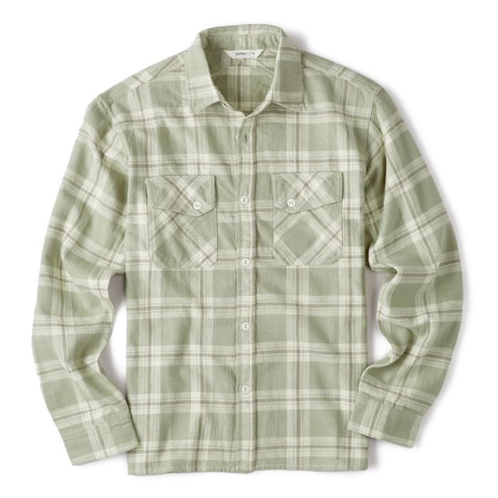 Image of Crosscut Flannel Shirt