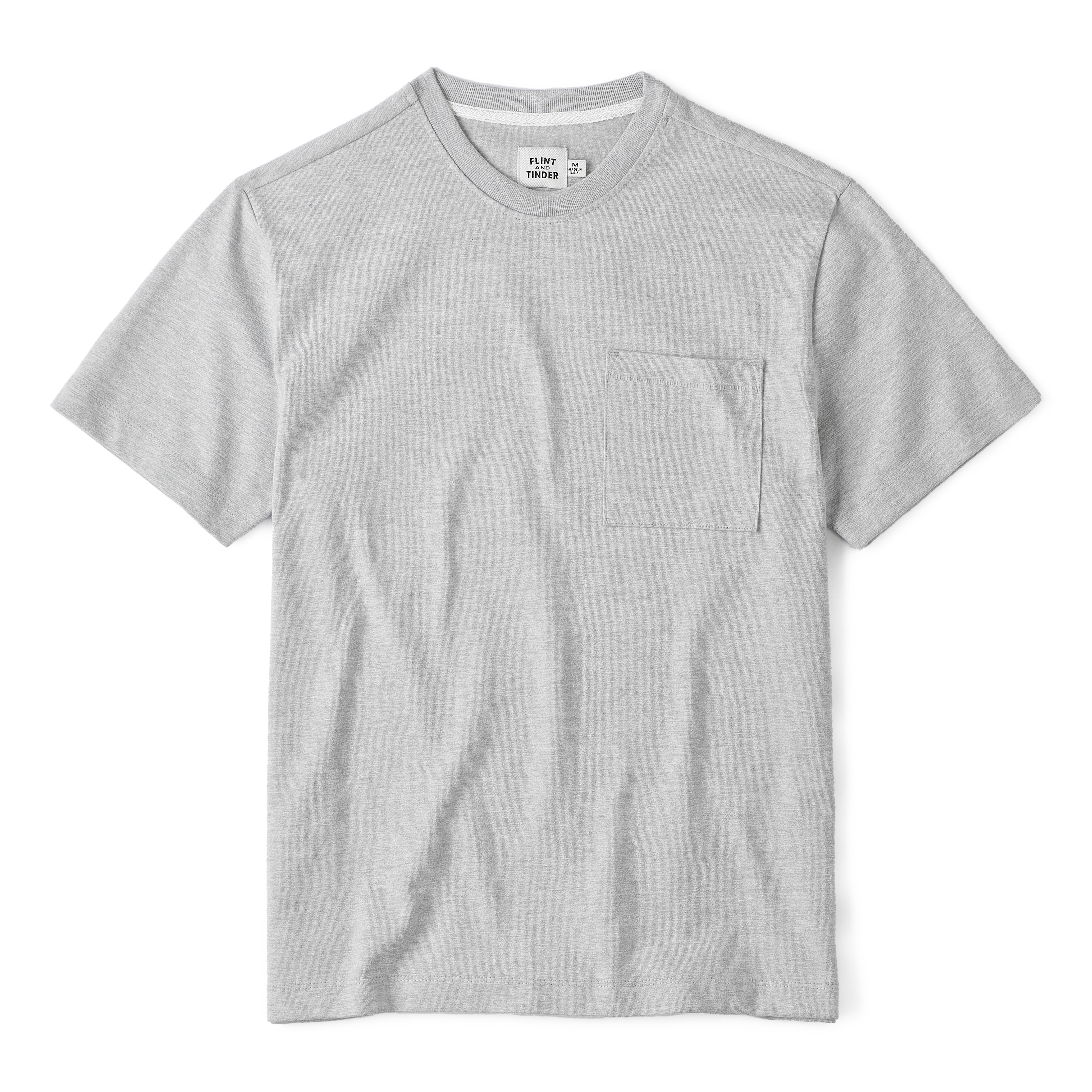 数量限定！在庫処分セール 売り切れ御免 Tinder and Flint American T-Shirt Pocket Heavyweight トップス