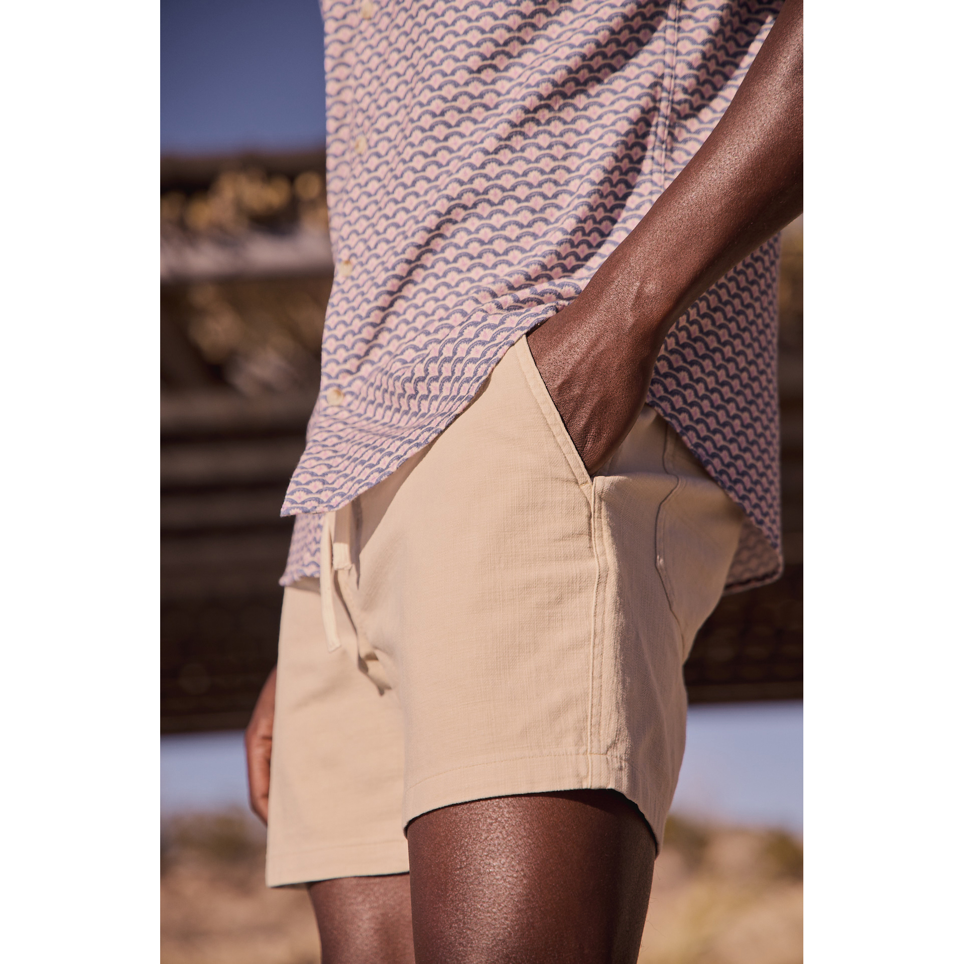 Marine Layer Classic Stretch Selvage Short Sleeve Shirt Marine Layer Classic Stretch Selvage Short Sleeve Shirt