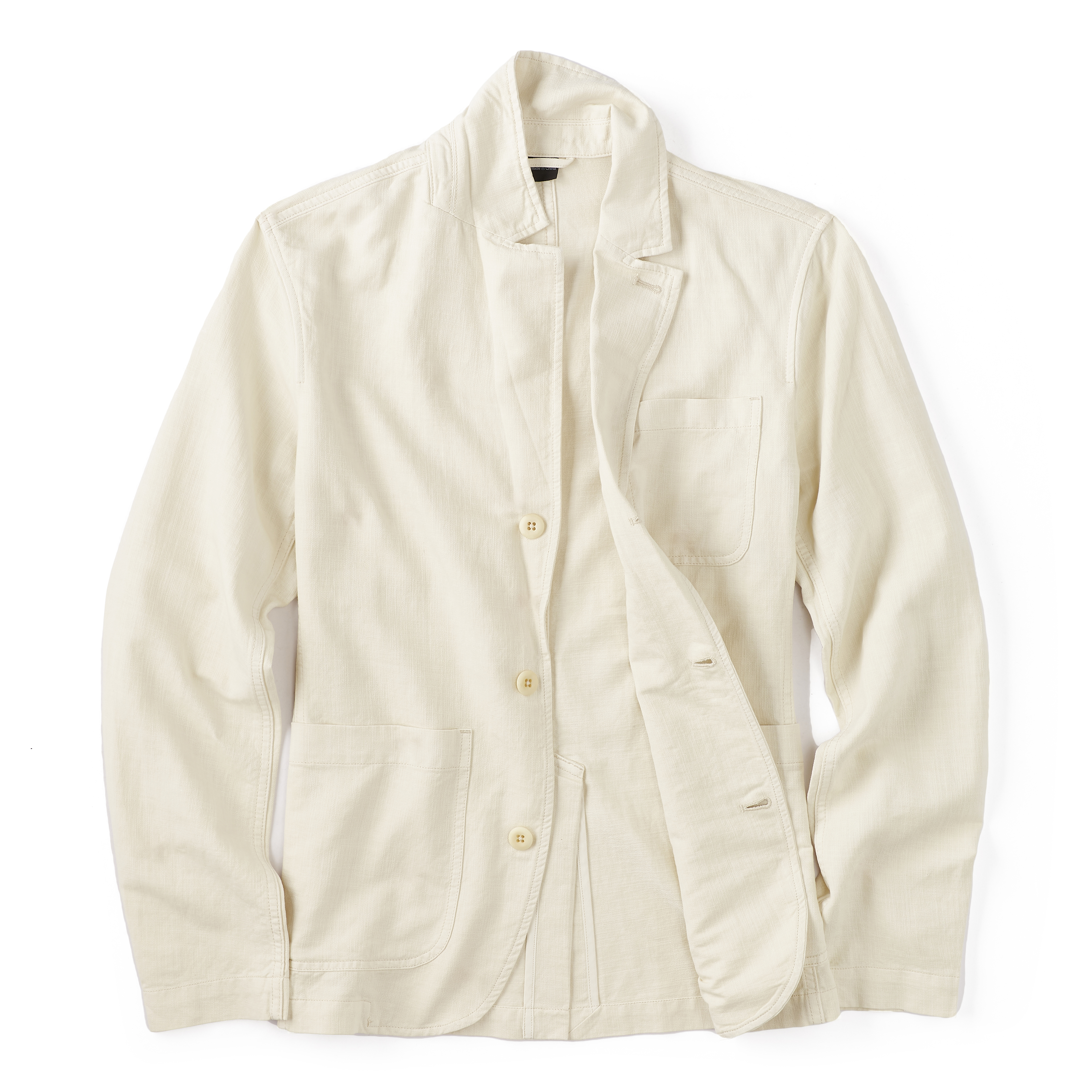 じじ　Boyfriend Linen Jacket TWP Linen-Blend Boyfriend Blazer | Saks Fifth Avenue