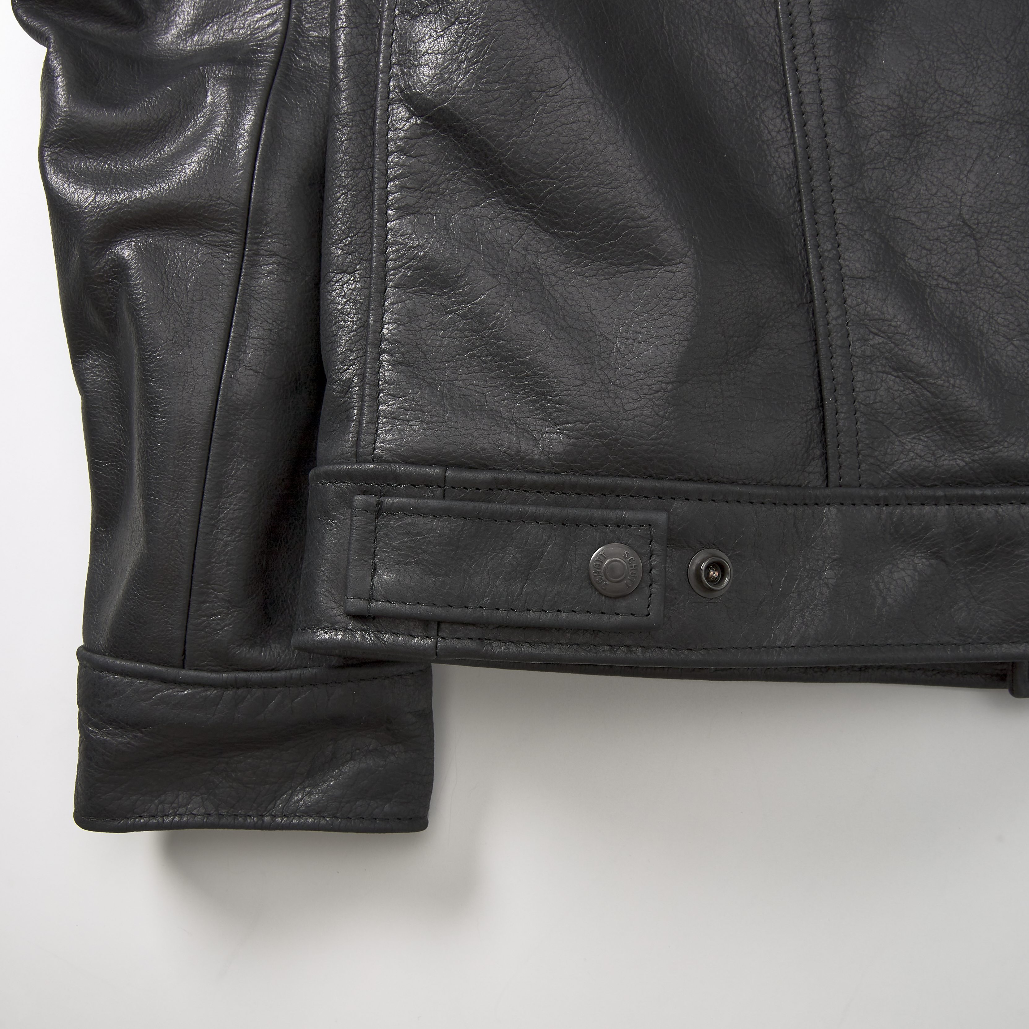 Schott Vintage Rancher Leather Jacket - Black | Leather Jackets