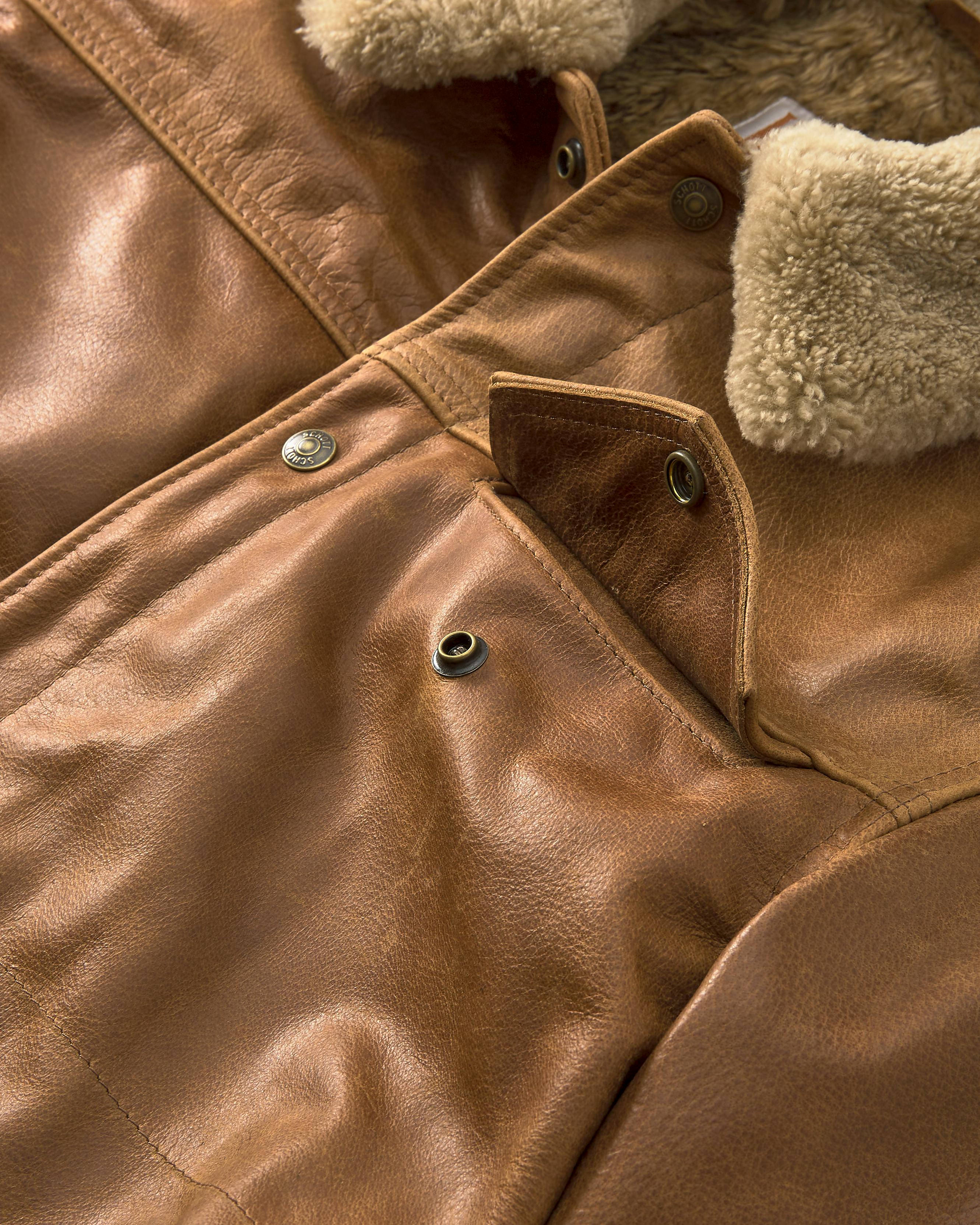 Schott Shearling Motorcycle Jackets Schott Vintage Rancher