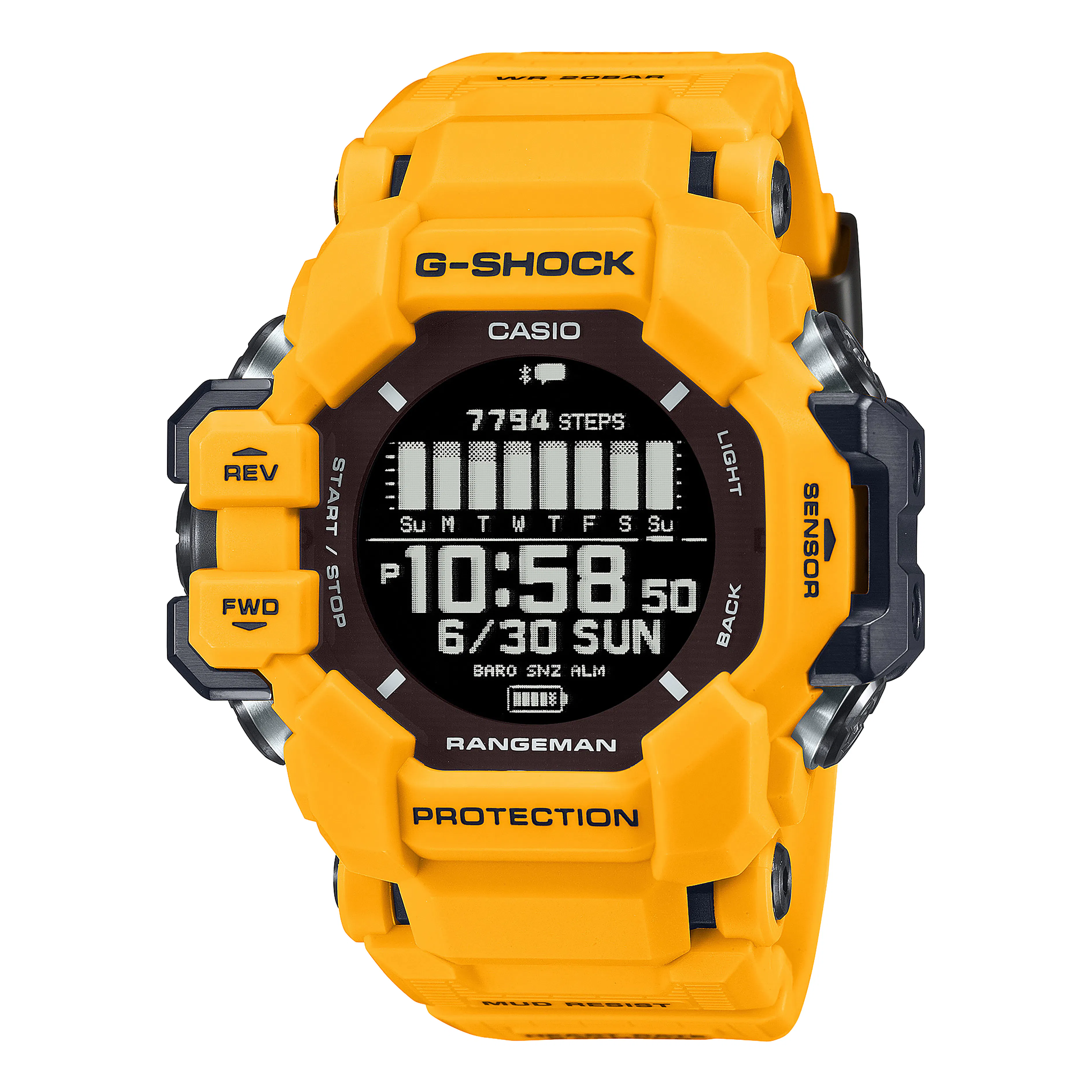 時計 G-SHOCKRANGEMAN G-Shock GPRH1000-9 Rangeman Watch - Yellow | Digital Watches