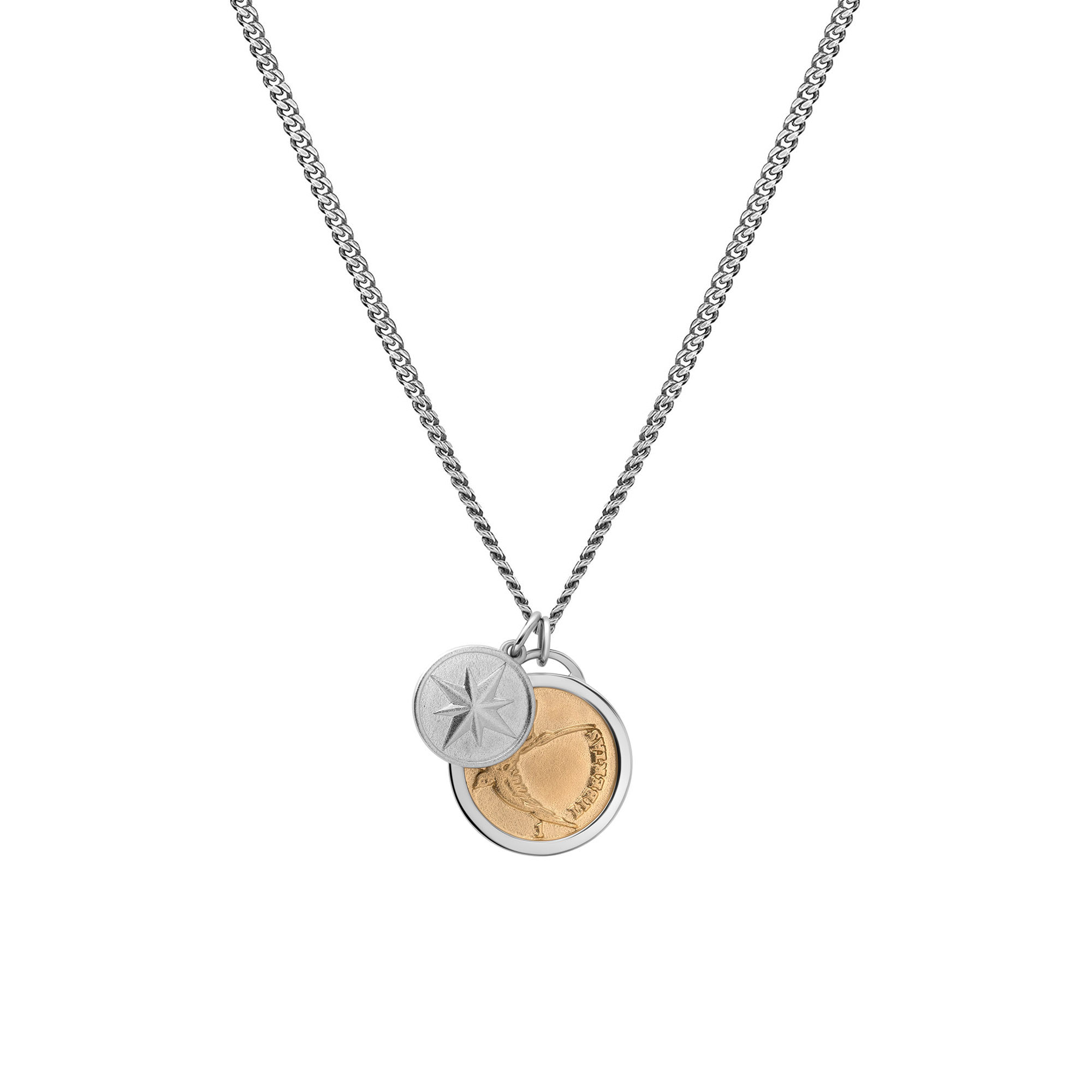 Miansai Sparrow Pendant Necklace - Gold Vermeil w/ Sterling