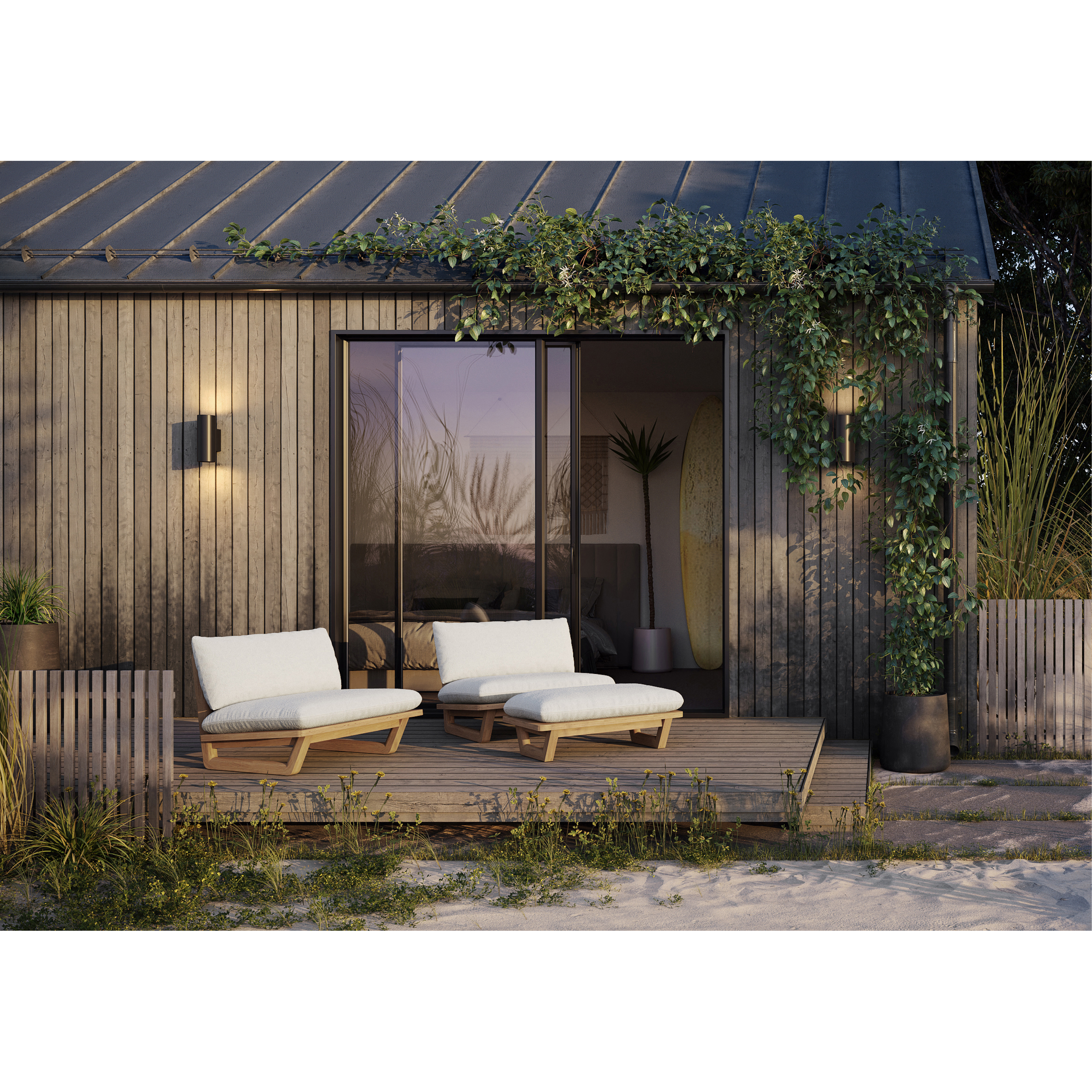 Neighbor Dweller Outdoor Chair - Teak | Furniture | Huckberry