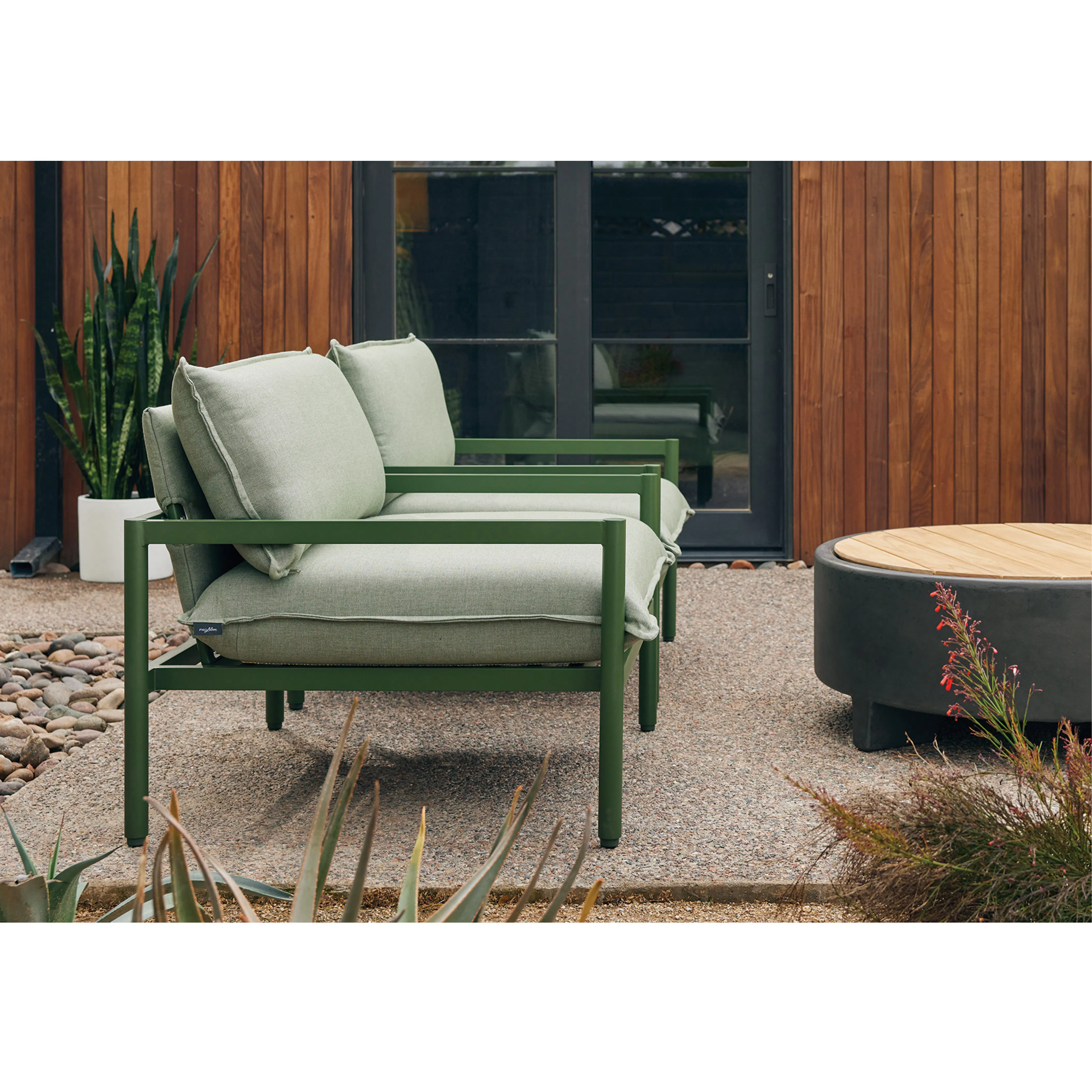Neighbor The Terra Outdoor Chair - Olive | Furniture | Huckberry