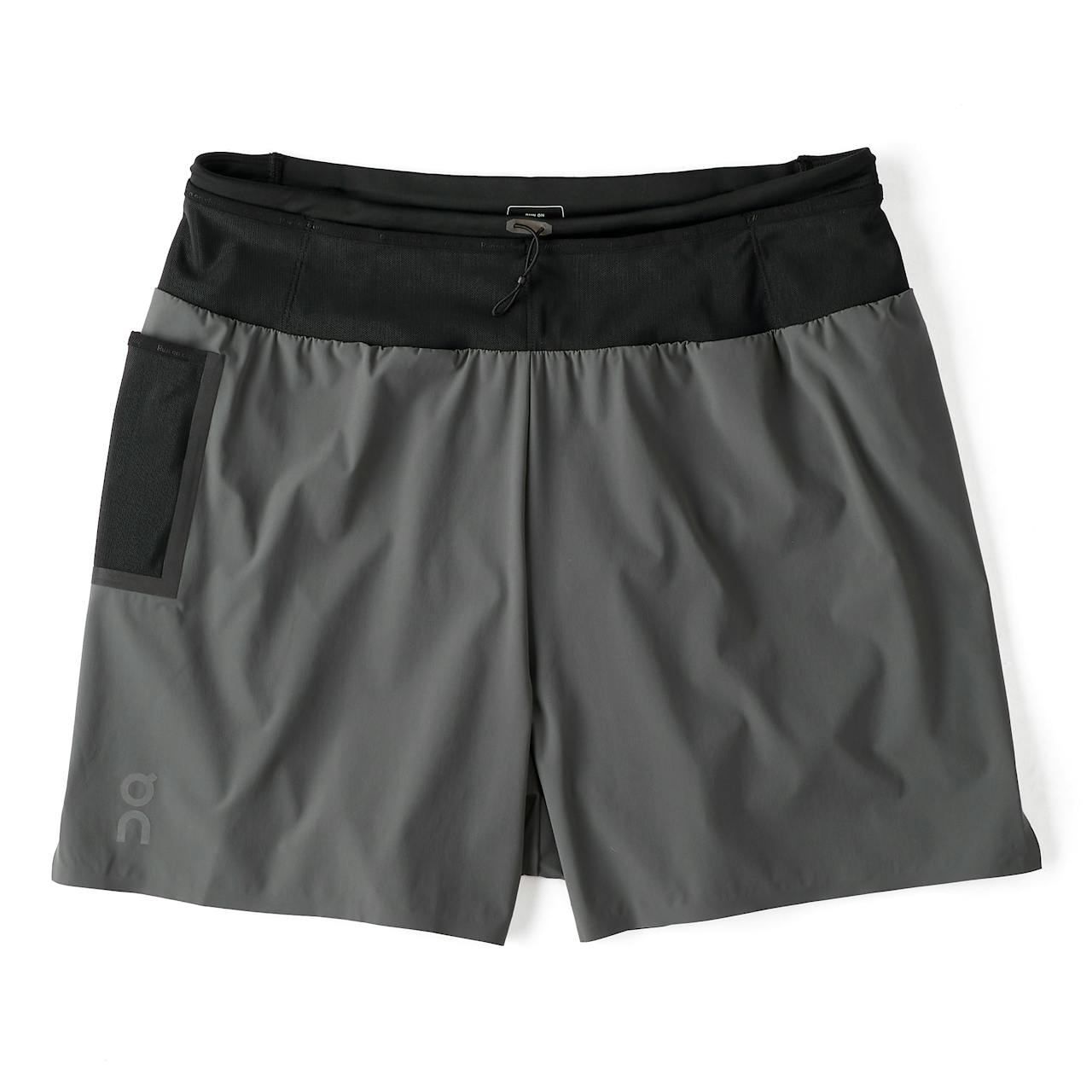 On Ultra Trail Short - Lead/Black, Active Shorts