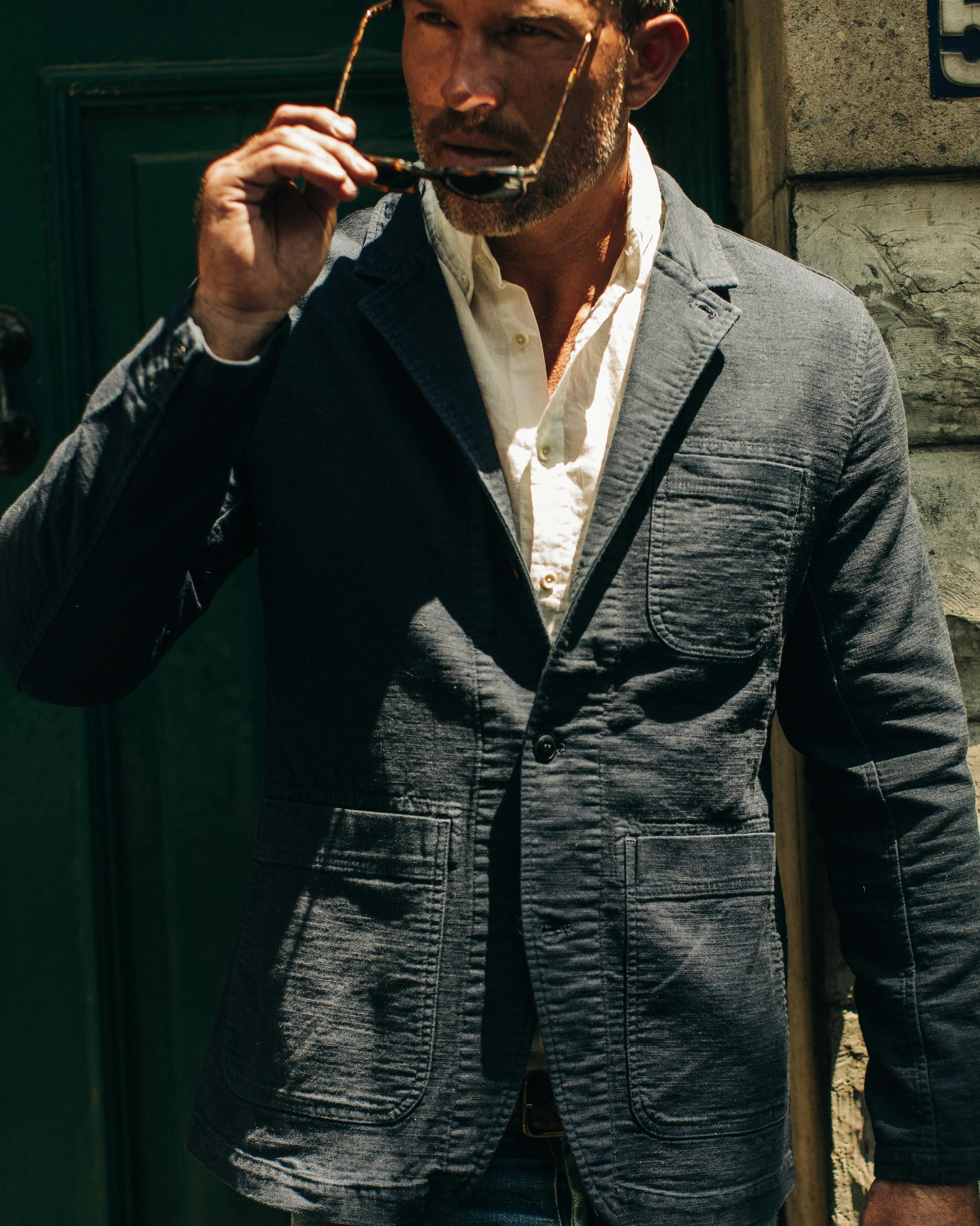 Taylor Stitch The Emerson Blazer Navy Blazers Huckberry