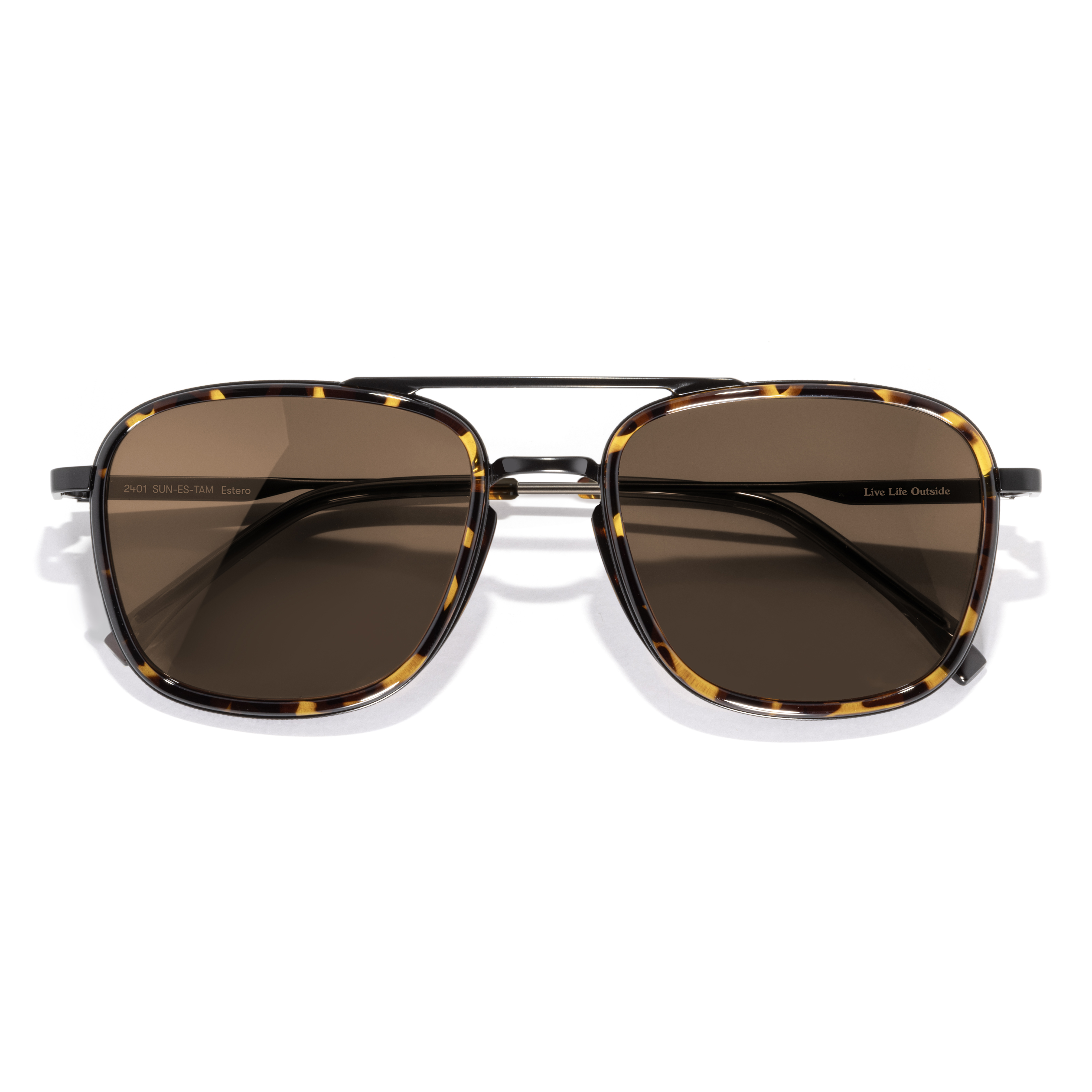Sunski Estero Sunglasses - Tortoise Amber | Lifestyle