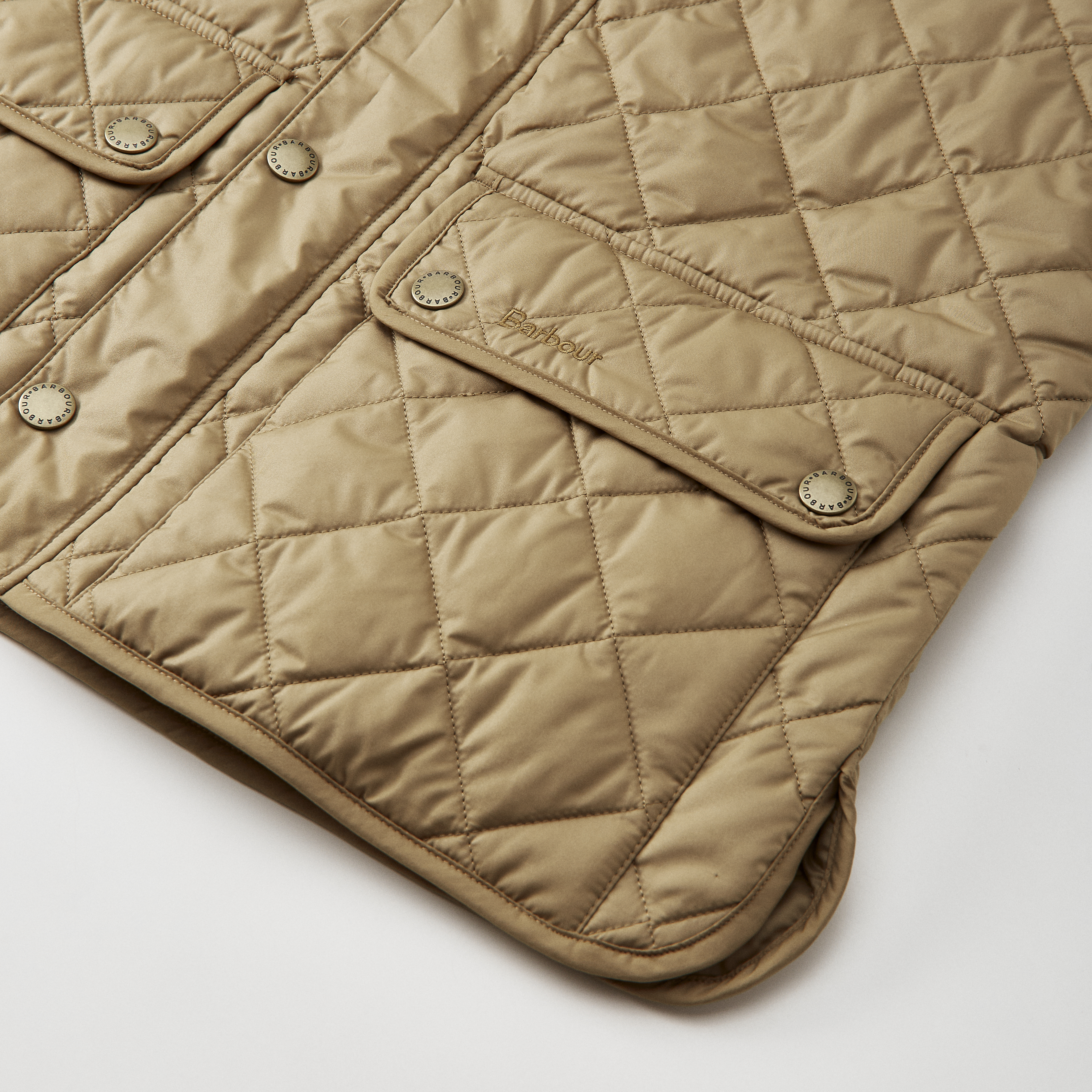 Barbour Lowerdale Quilted Vest - Light Sandstone | Vests