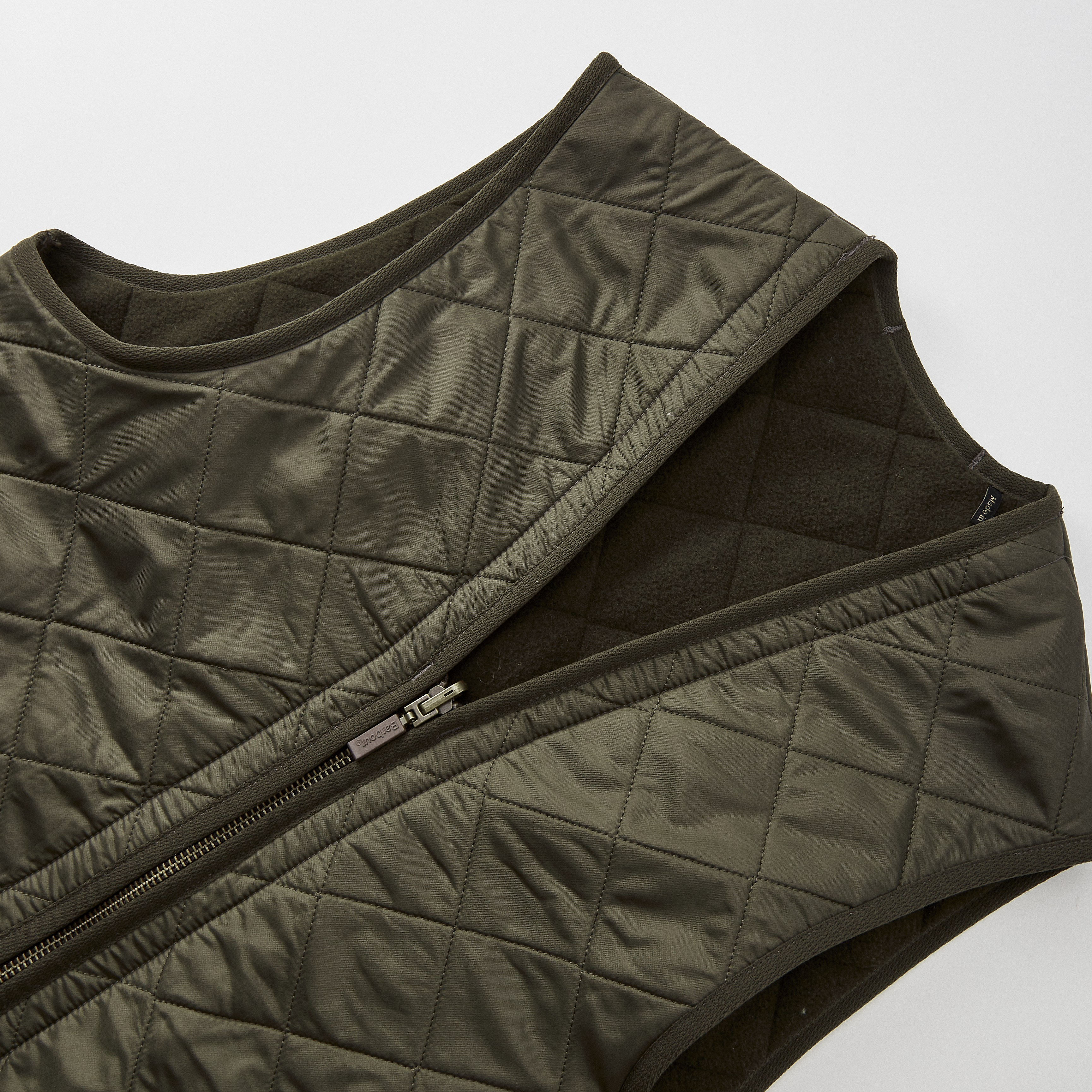 England製 Barbour SL Liner Wool vest 86841_Barbour_Poarquilt_Liner_