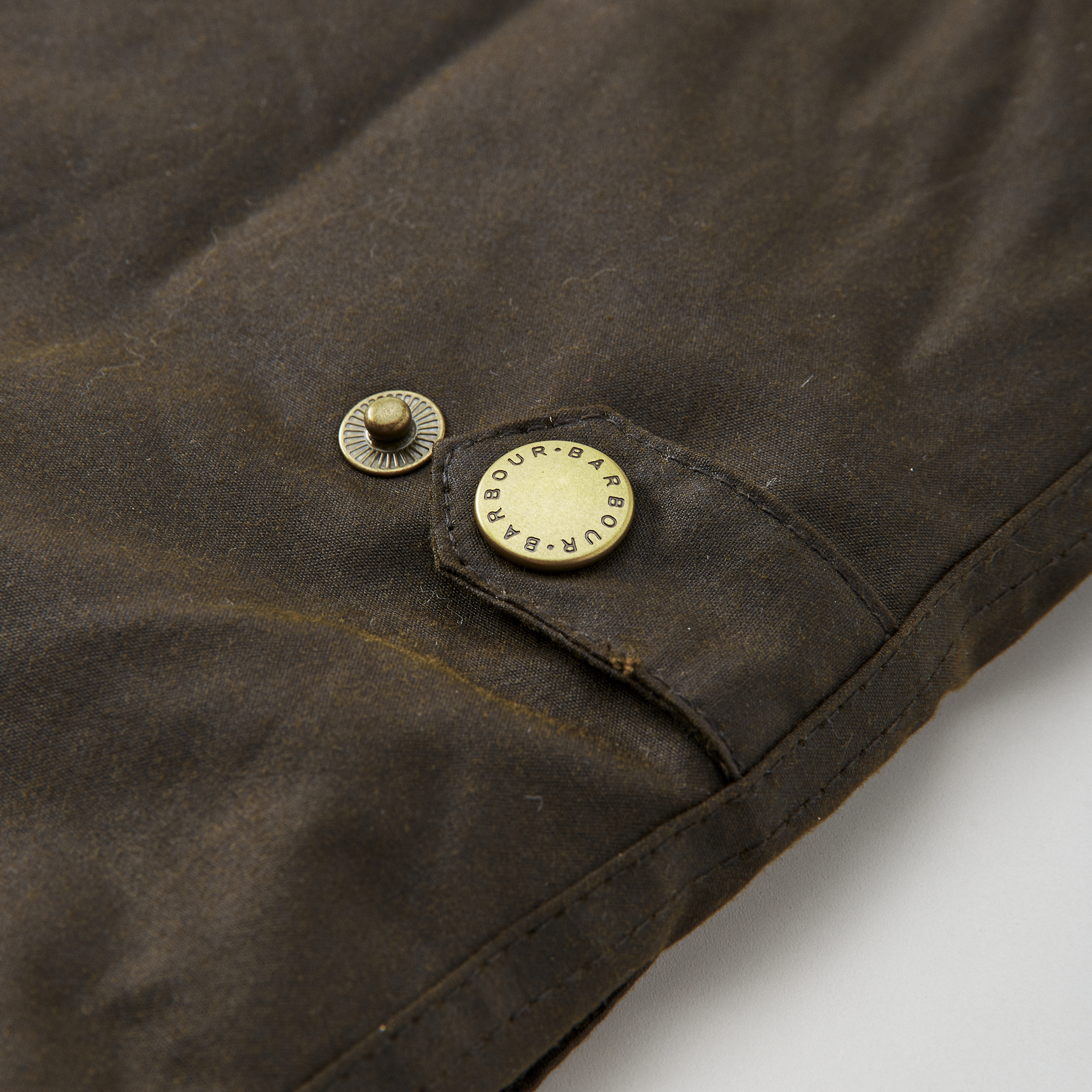 Barbour Westmoreland Waxed Vest - Olive | Waxed Jackets | Huckberry