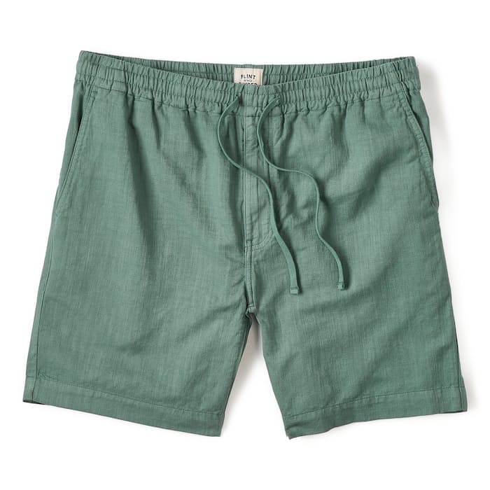 Image of 365 Cotton Linen Drawstring Short - 7"