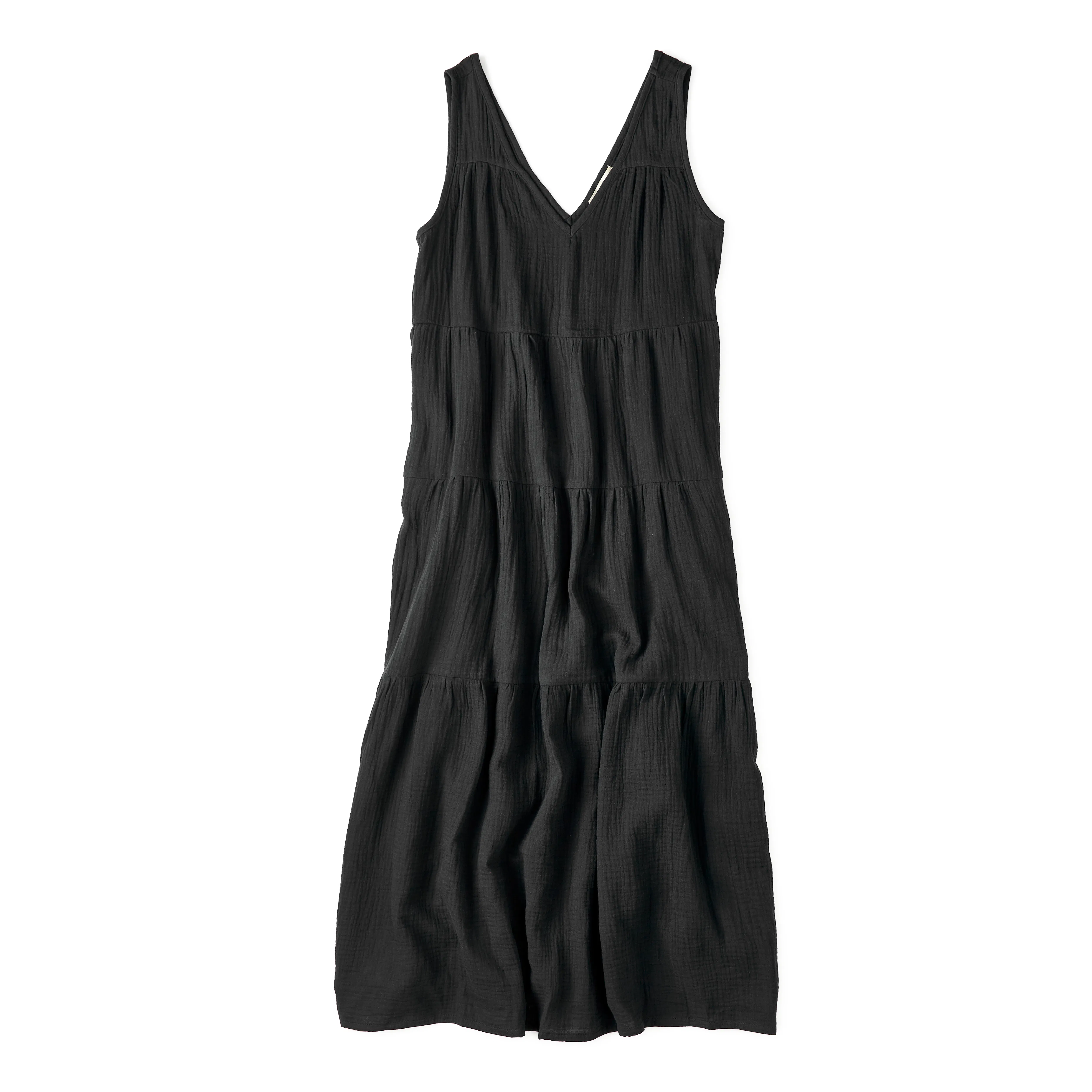 Marine Layer Women's Corinne Maxi Dress - Black | All Apparel | Huckberry