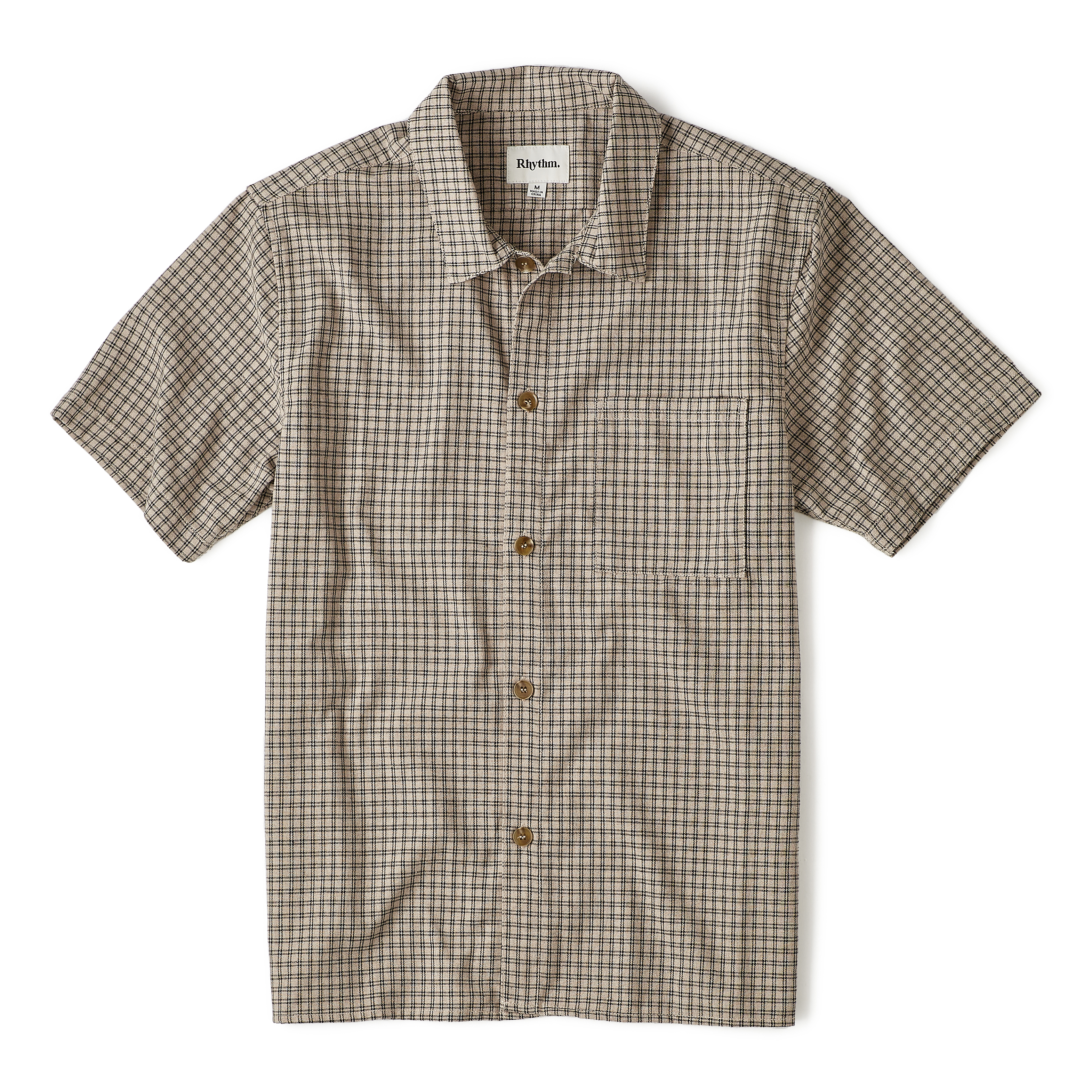 【BAON】[unisex] Chumi Check Short Sleeve Over Shirt CheckShirtSSPioneer_e2aa672c-
