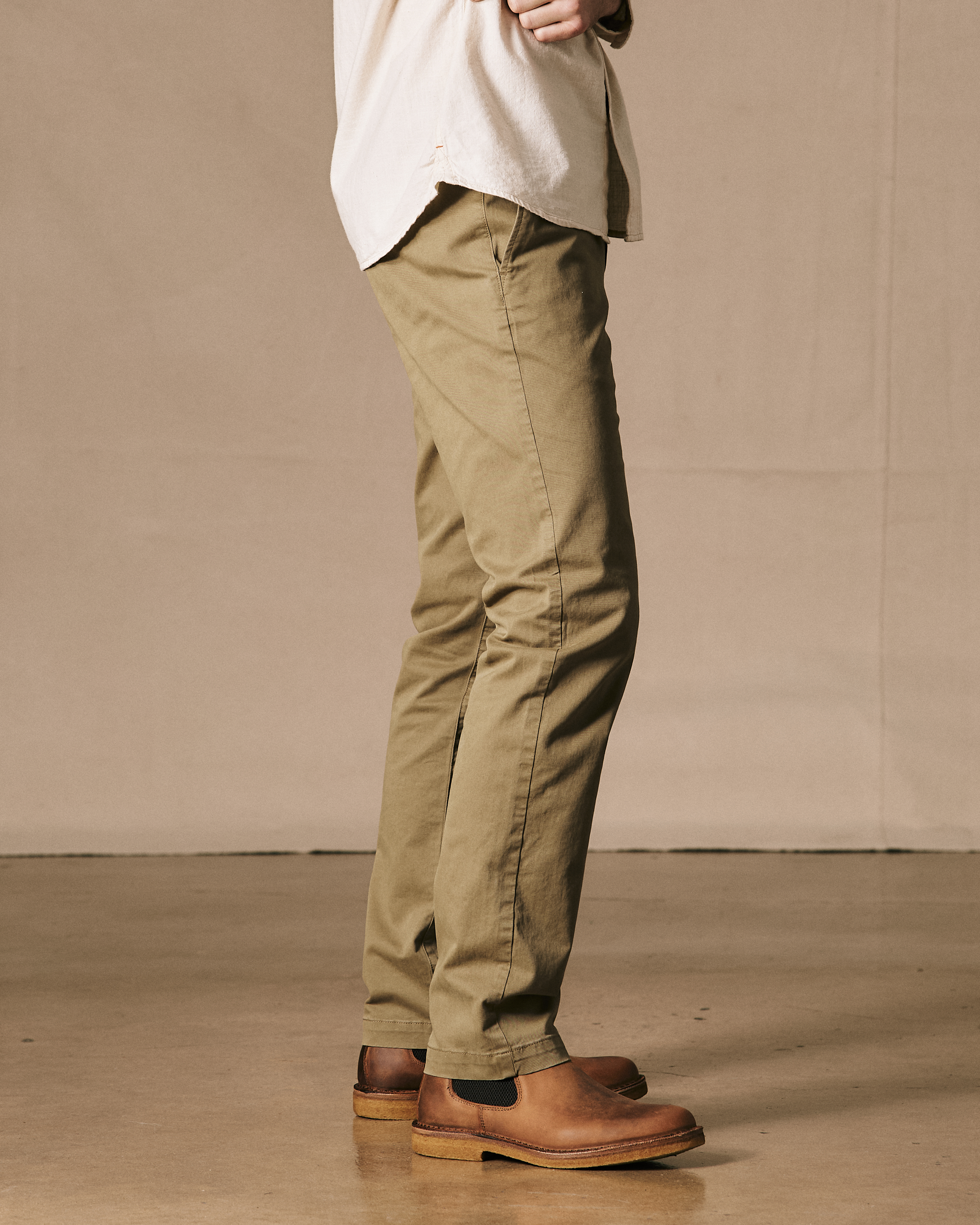 Flint and Tinder 365 Chino Pant - HB Straight - Earth