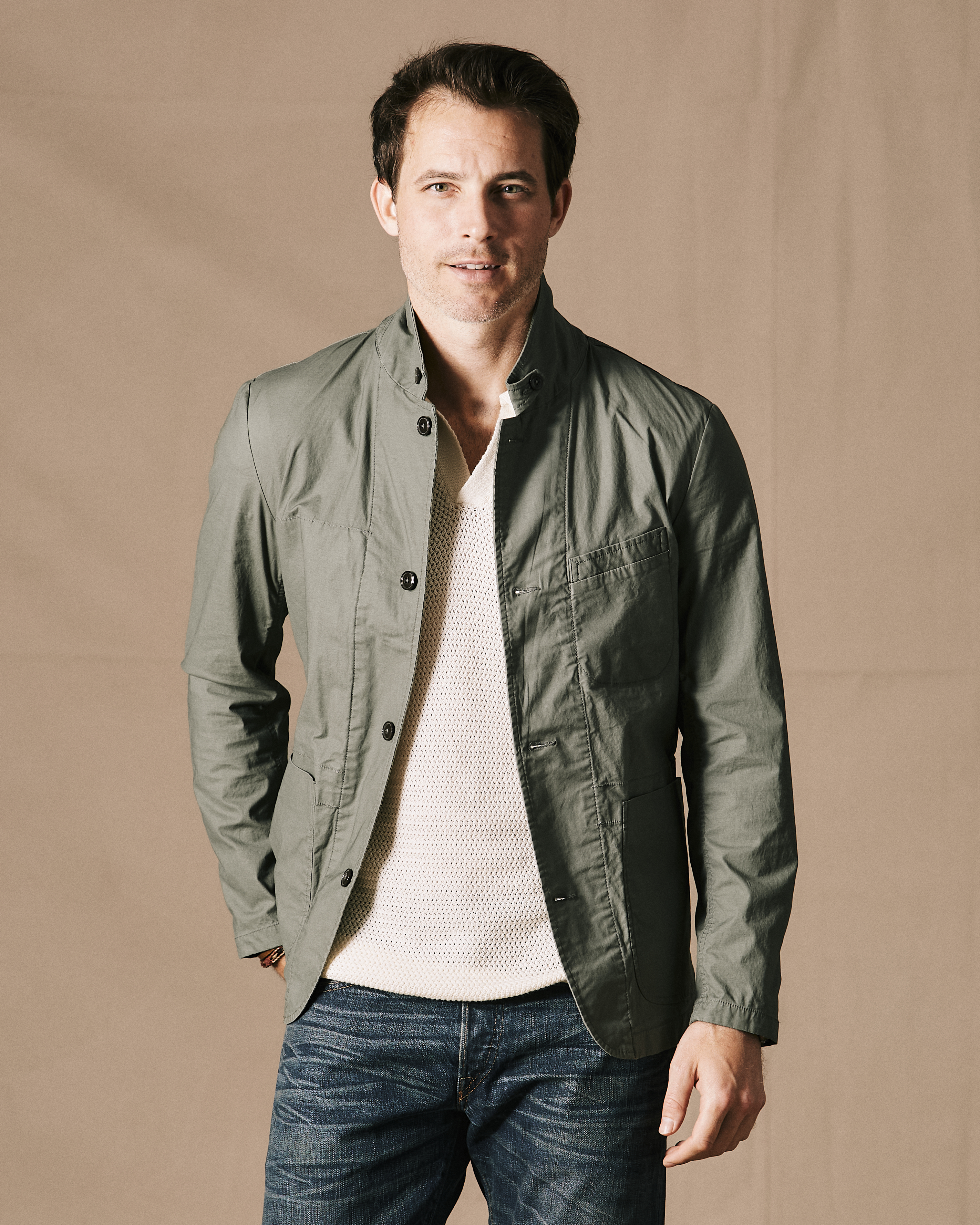Relwen Flyweight Flex Blazer - Muted Olive | Blazers | Huckberry