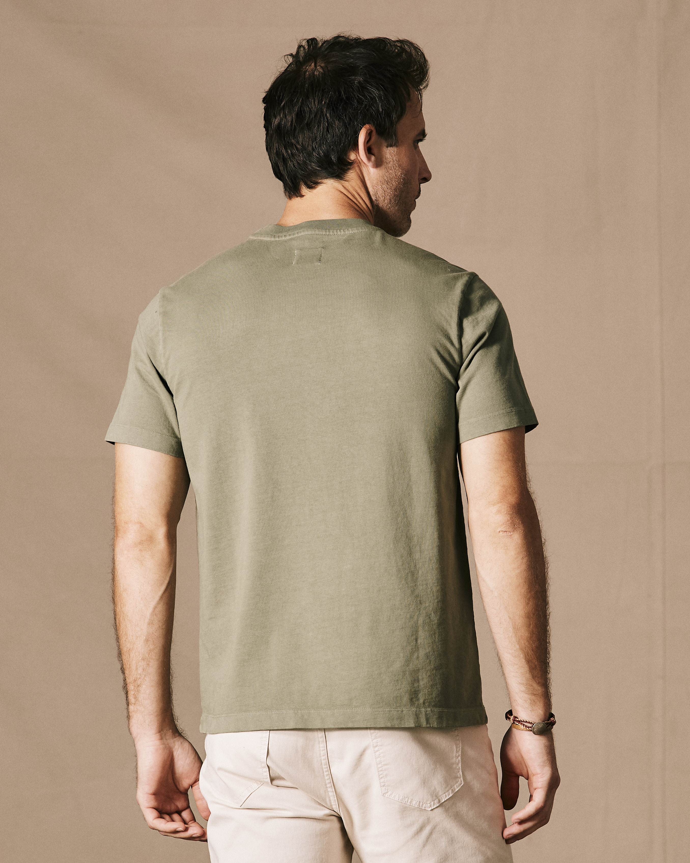 Flint and Tinder American Heavyweight Pocket T-Shirt - Army Green | T-Shirts  | Huckberry