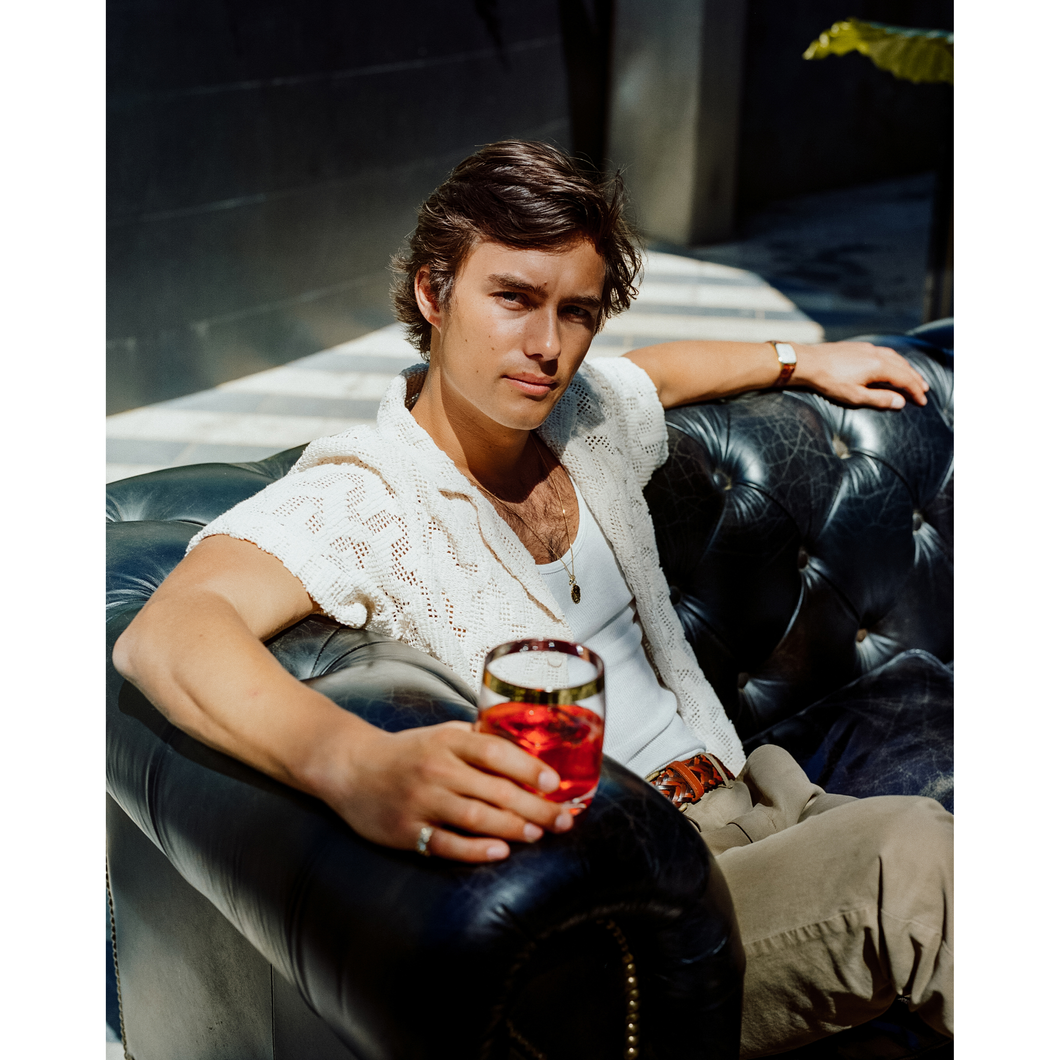 OAS Camp Collar Crochet Shirt - Atlas | Short Sleeve Shirts