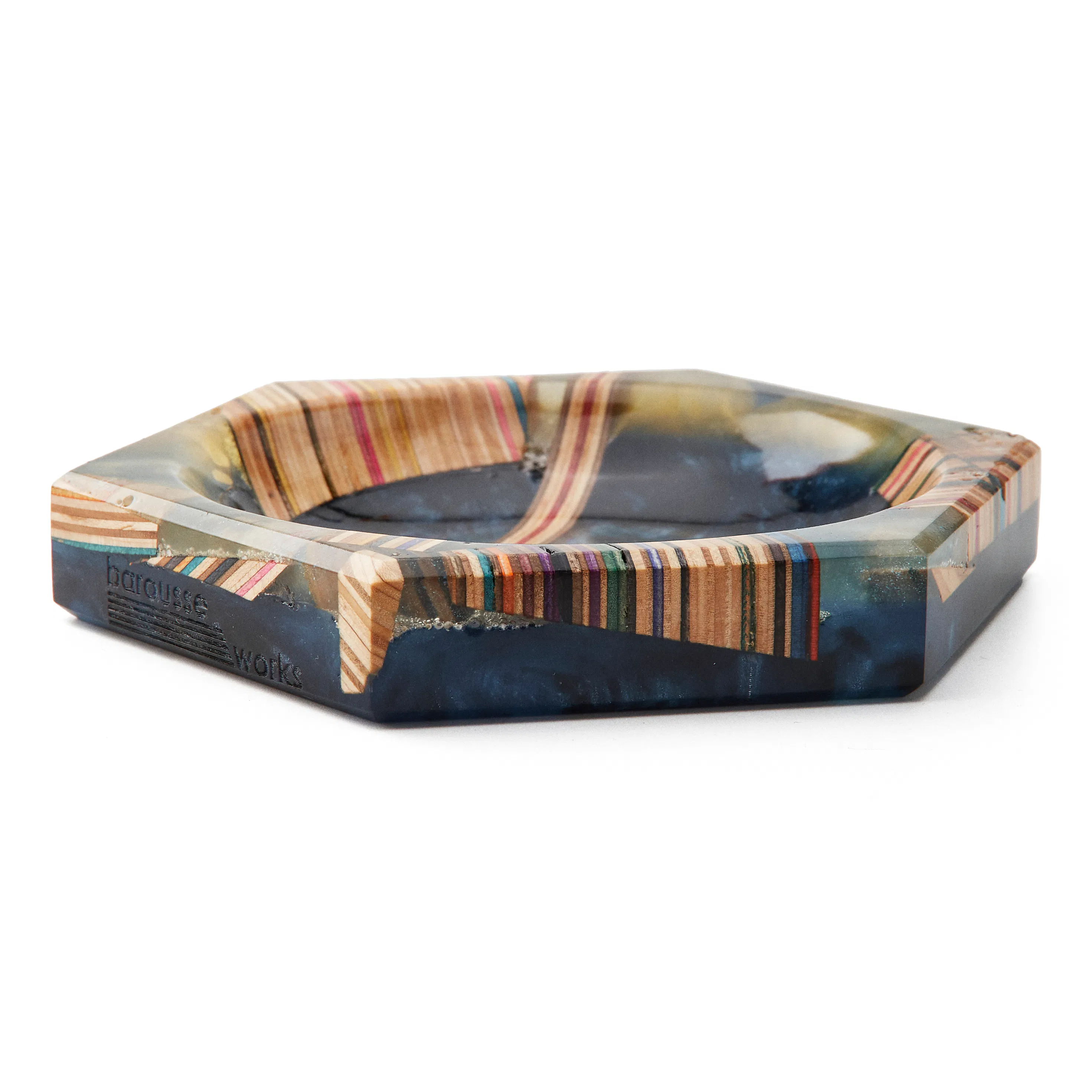 Barousse Works Handmade Recycled Skateboard Catchall - Recycled