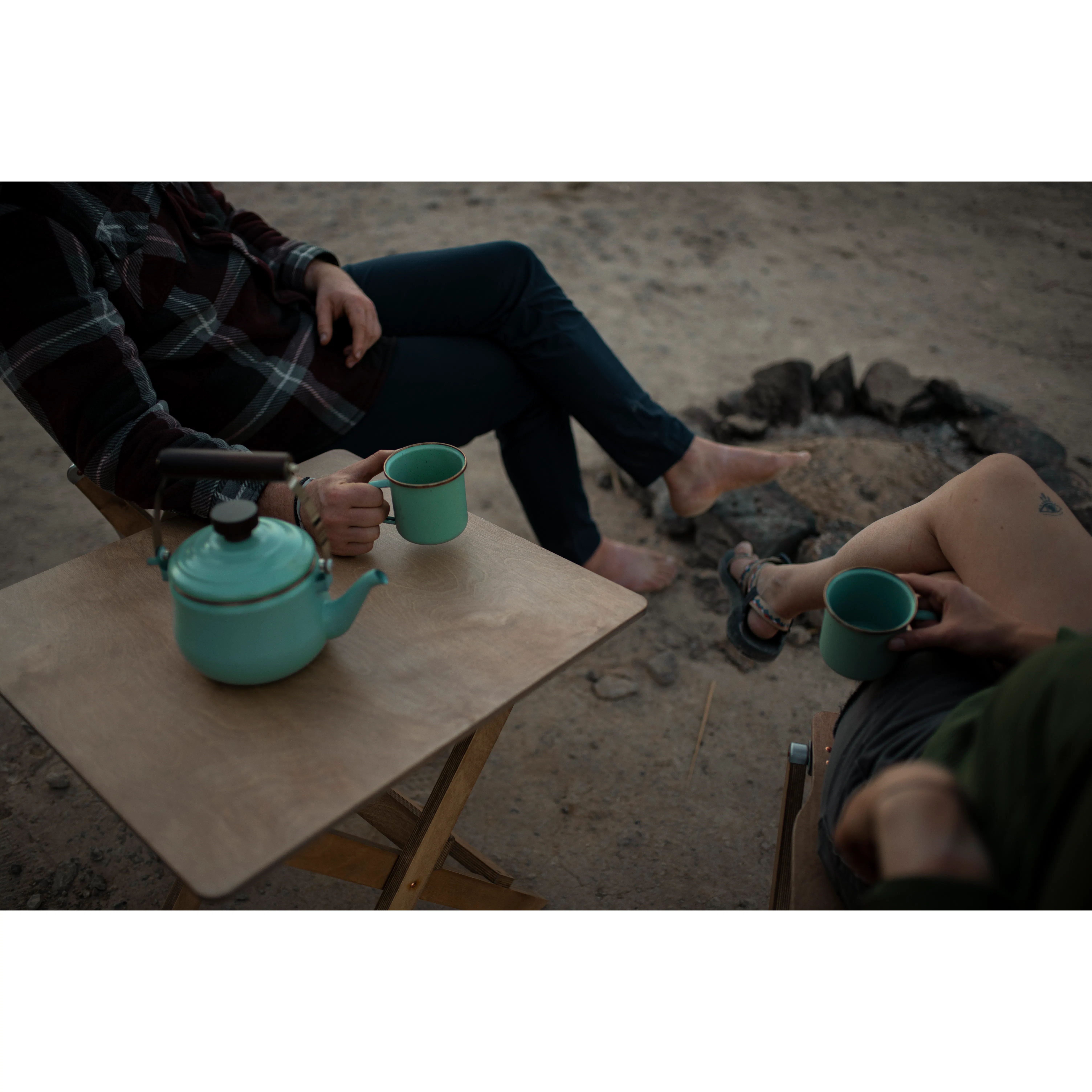 Barebones Ridgetop Wood Folding Table - Birch | Furniture | Huckberry