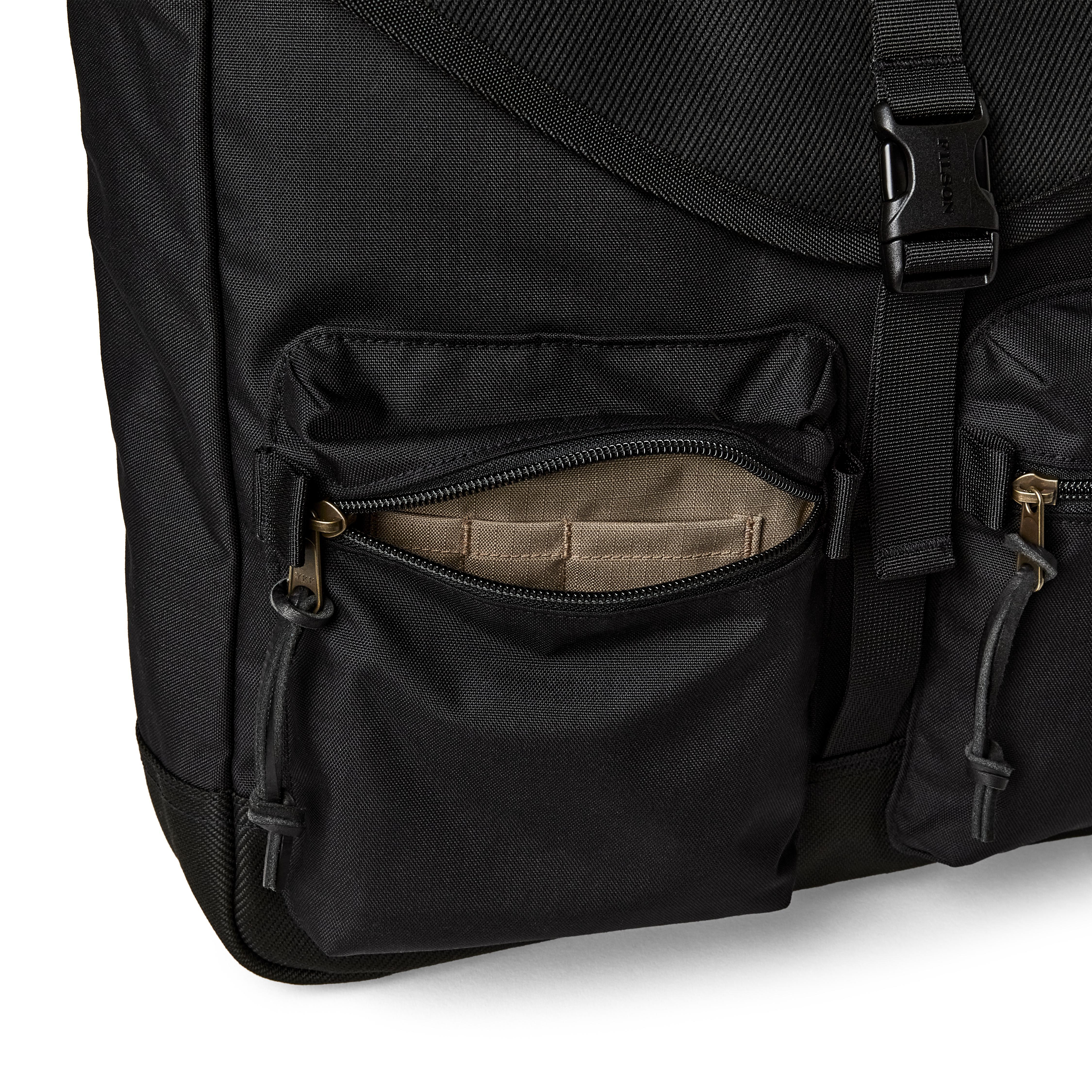 Filson Surveyor Messenger Bag - Black | Messenger Bags | Huckberry