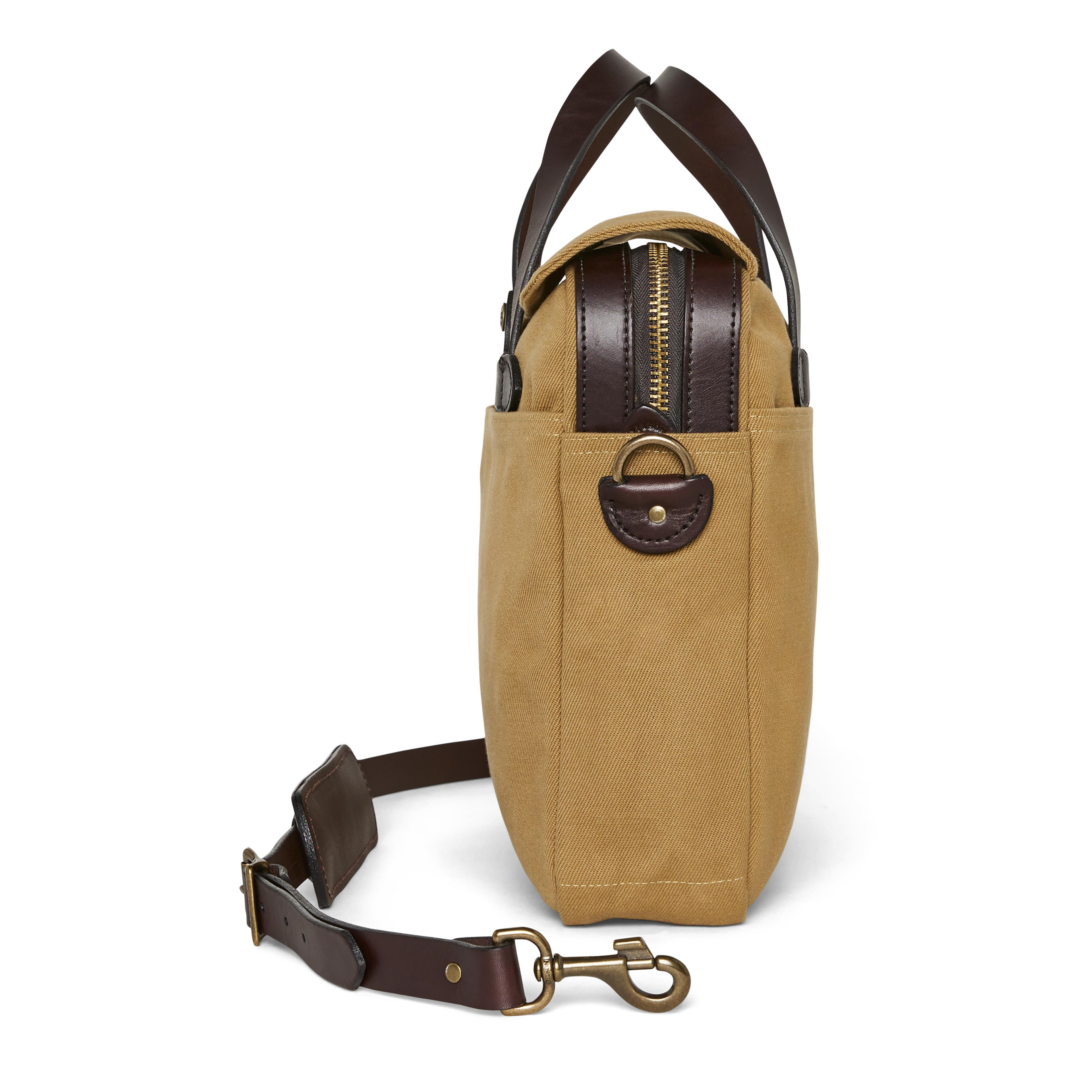 Filson Rugged Twill Original Briefcase - 13L - Tan | Briefcases