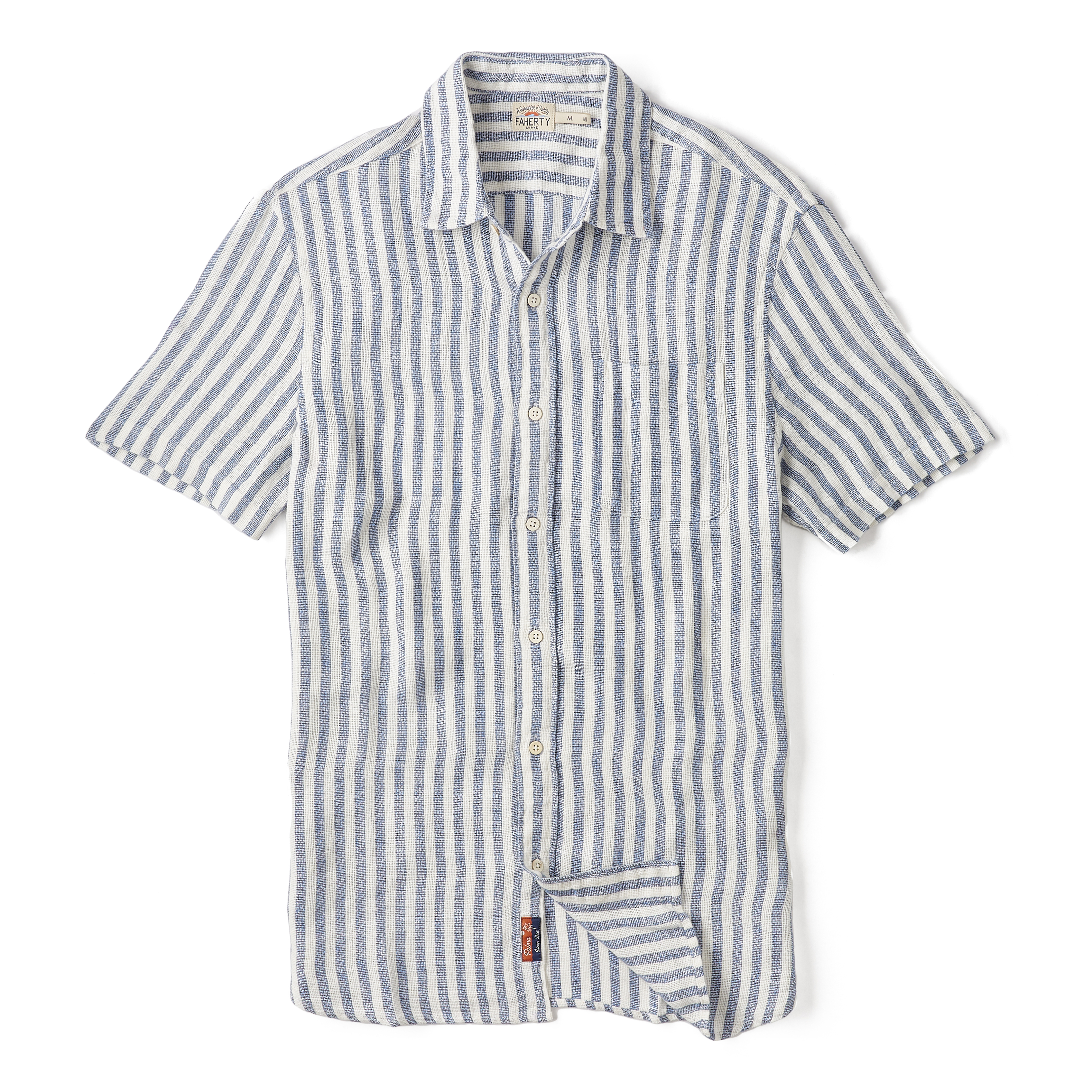 トップス OVY Stripe Open CollarShort Sleeve Shirt Stripe Open Collar Short Sleeve Shirt | OVY