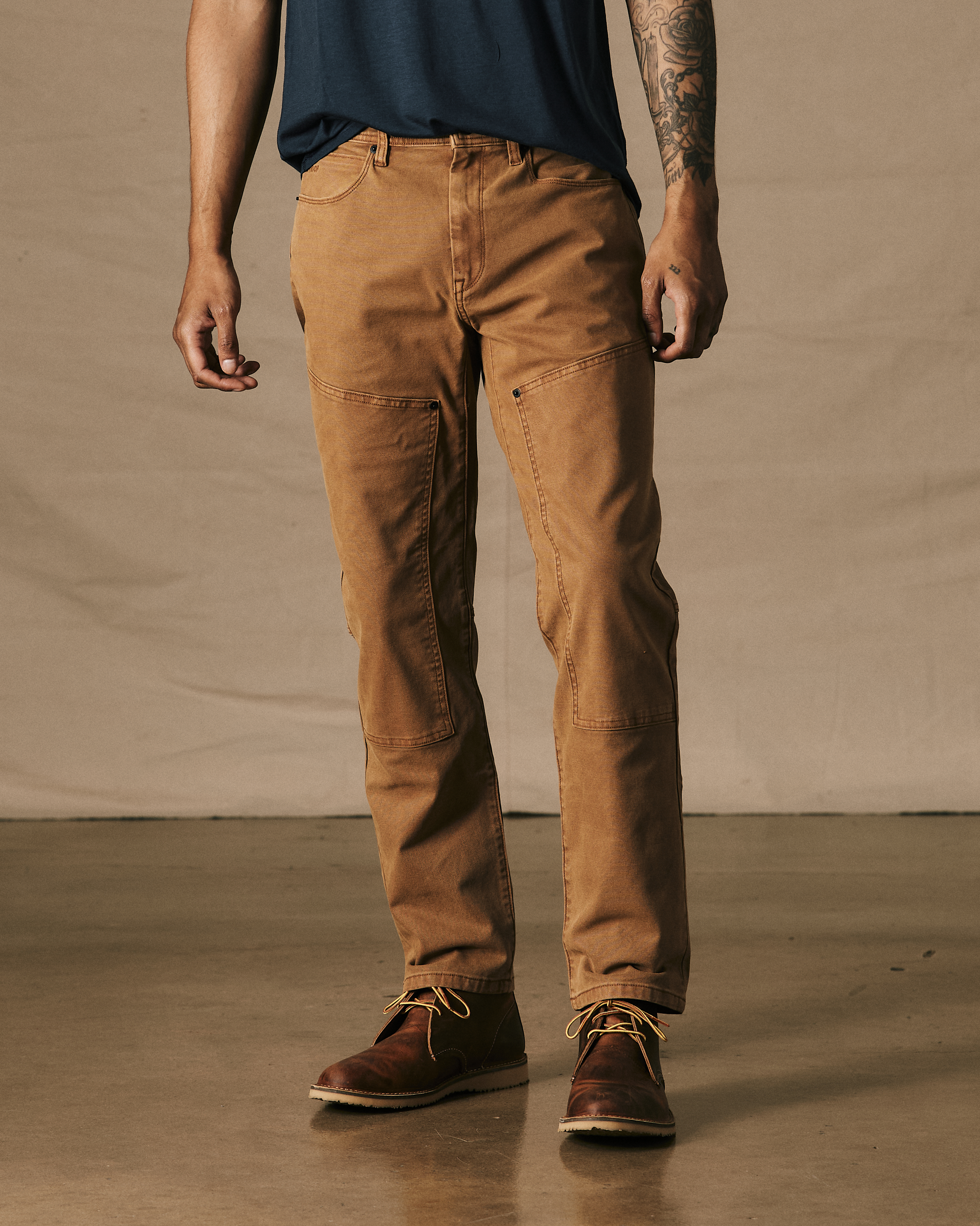 Proof Rover Double Knee Work Pant HB Straight Canyon Workwear Pants Huckberry
