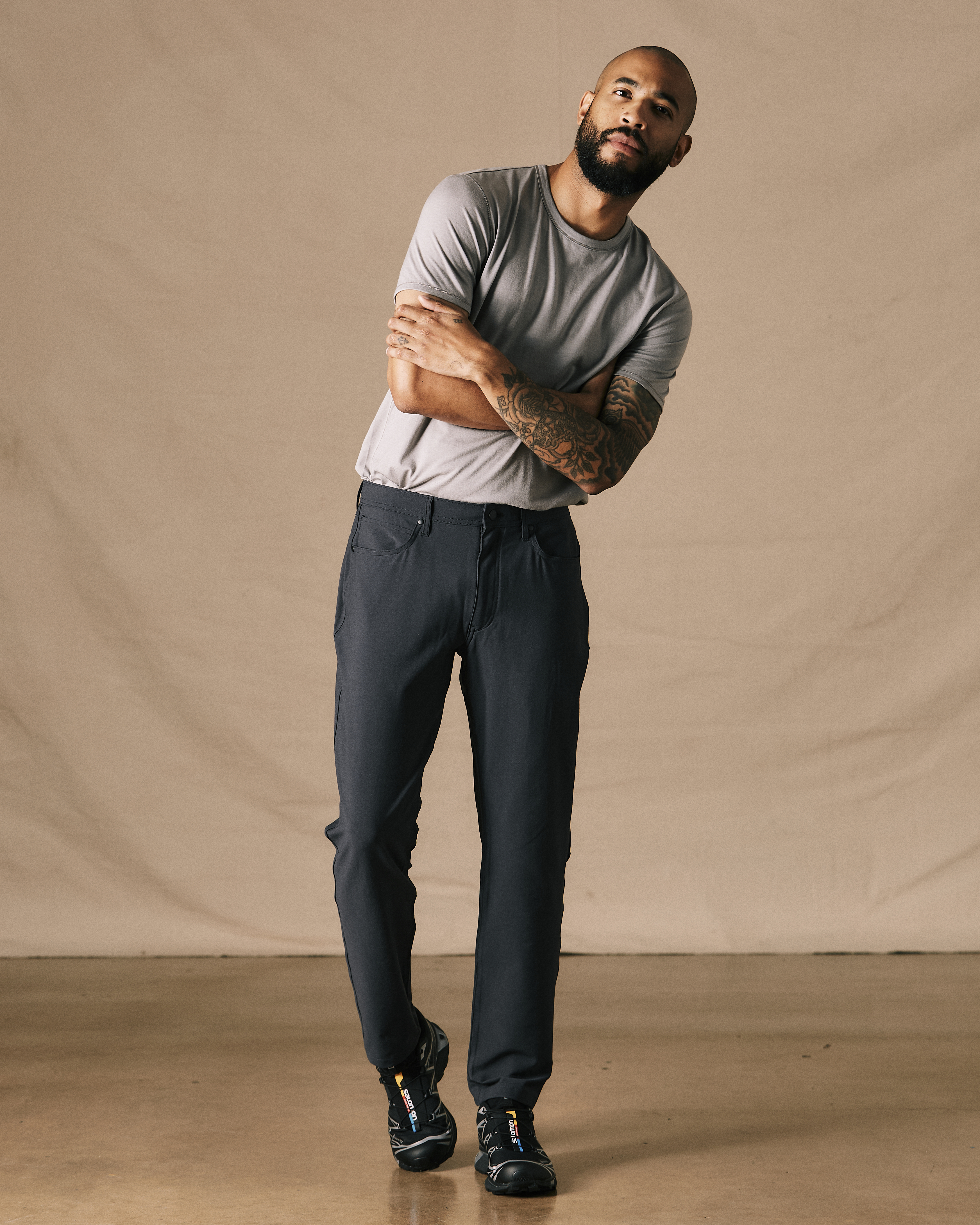 Proof 72-Hour Merino 5-Pocket Pant - HB Athletic Tapered