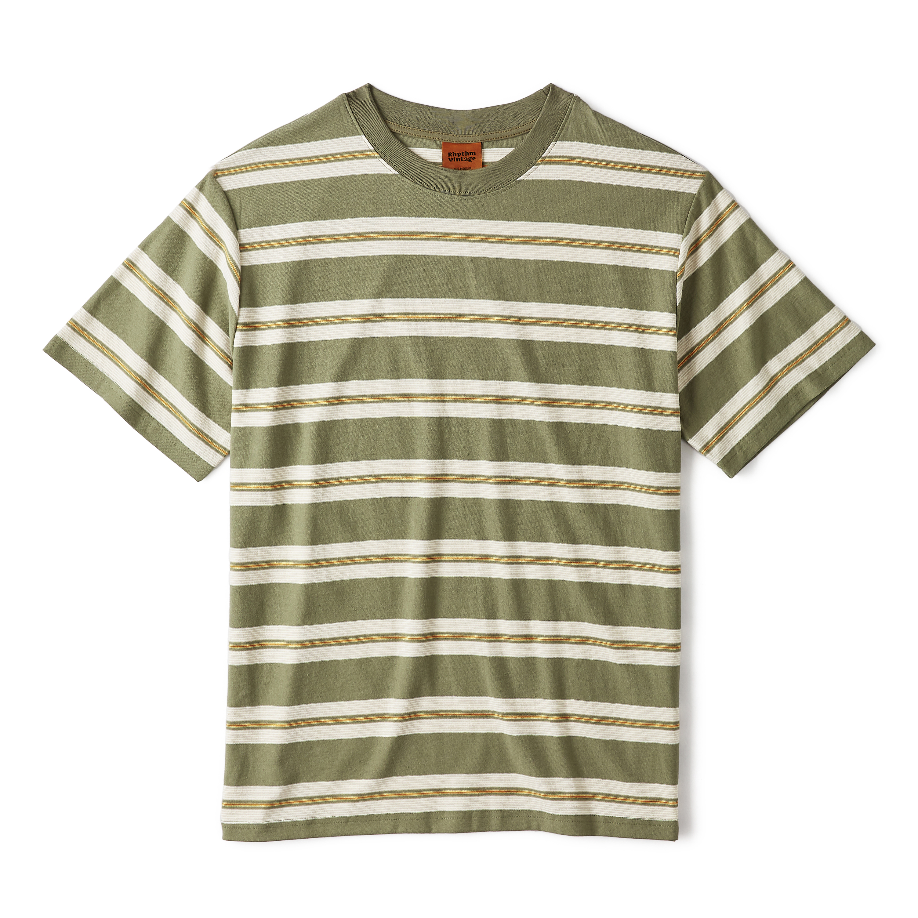 ★Urbandtype.★ Vintage Label Stripe T-Shirt Wine UBEUTS003W MUSINSA | URBANDTYPE Vintage Label Stripe T-Shirt_Wine