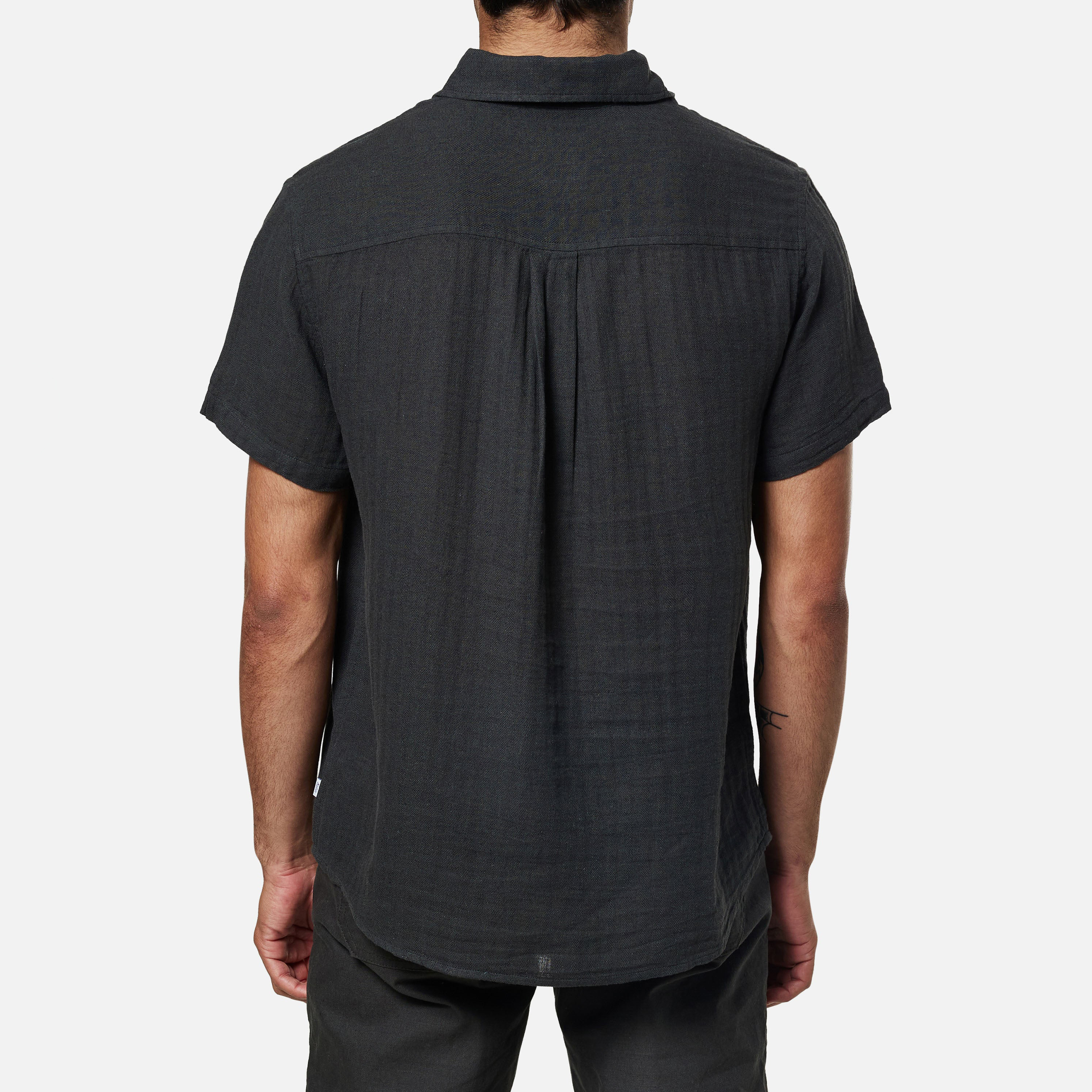 Katin Alan Short Sleeve Shirt - Black Wash | Short Sleeve