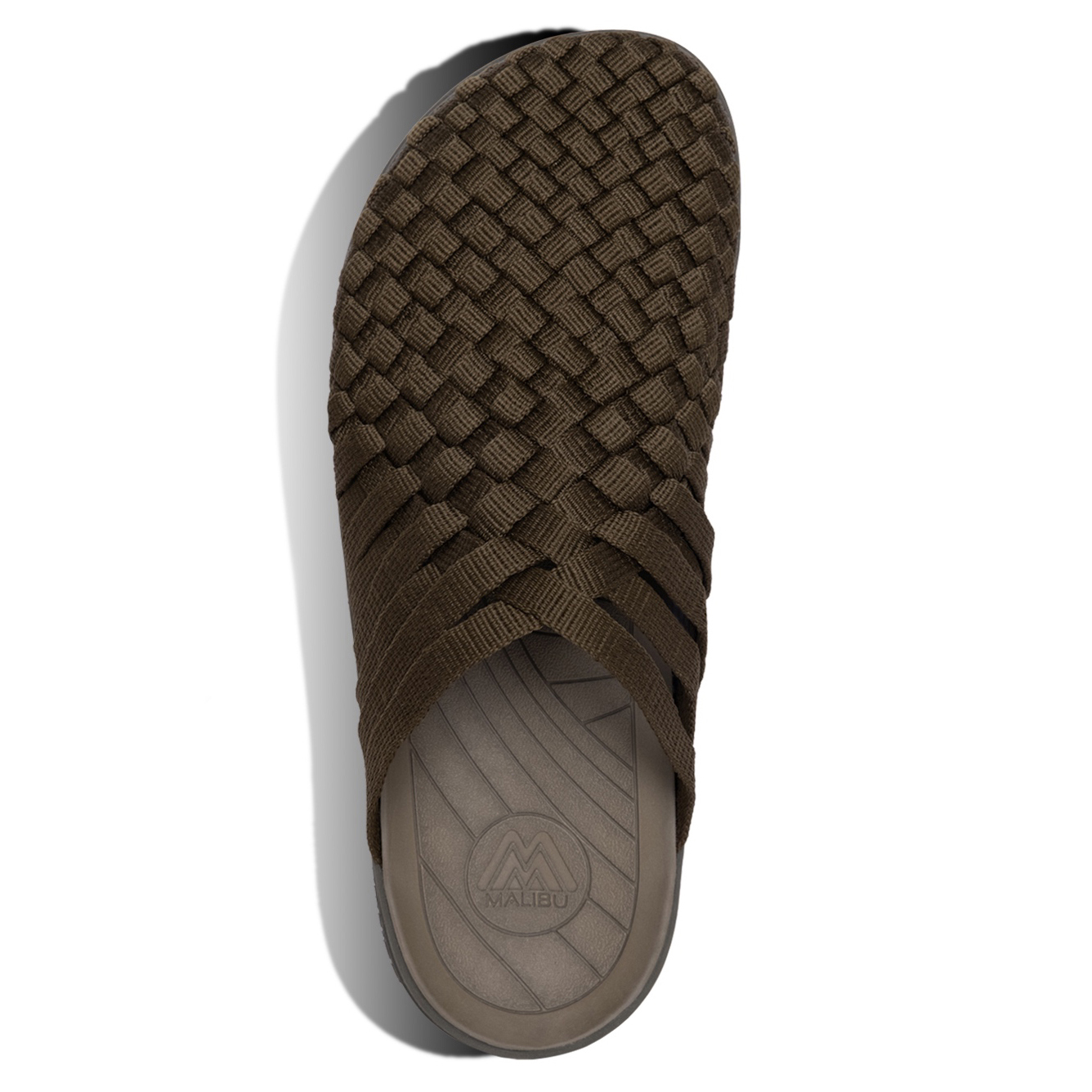 Malibu Colony Nylon Mule - Olive/Olive | Mules | Huckberry