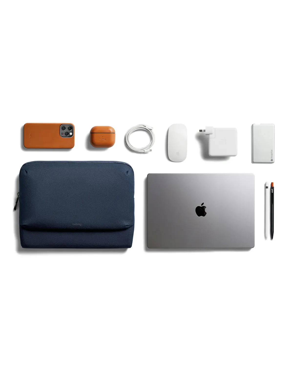 Bellroy Laptop Caddy MacBook Pro 14 inch sleeve zwart Bellroy Laptop Caddy MacBook Pro 14 inch sleeve zwart
