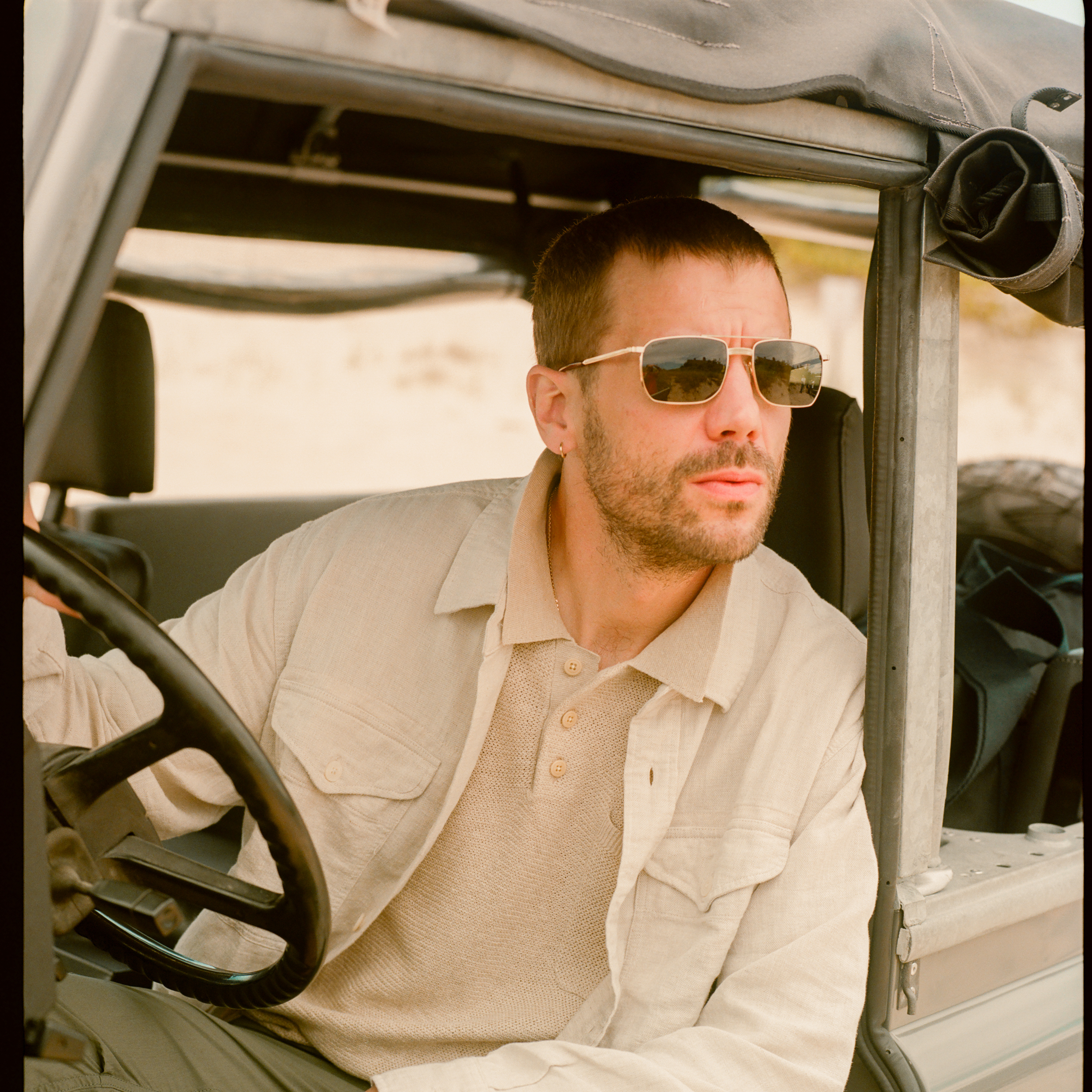 American Optical Geoffrey Sunglasses - Gold | Lifestyle Sunglasses