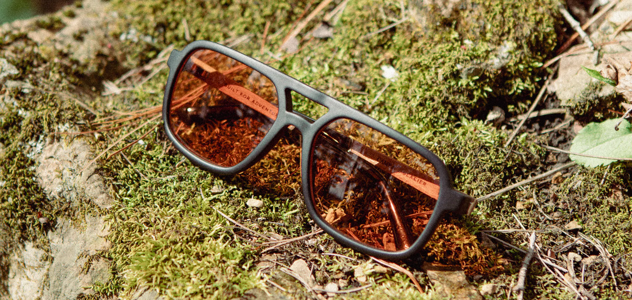 CAMP Eyewear Glacier Smokey Bear Sunglasses - Matte Black / Amber
