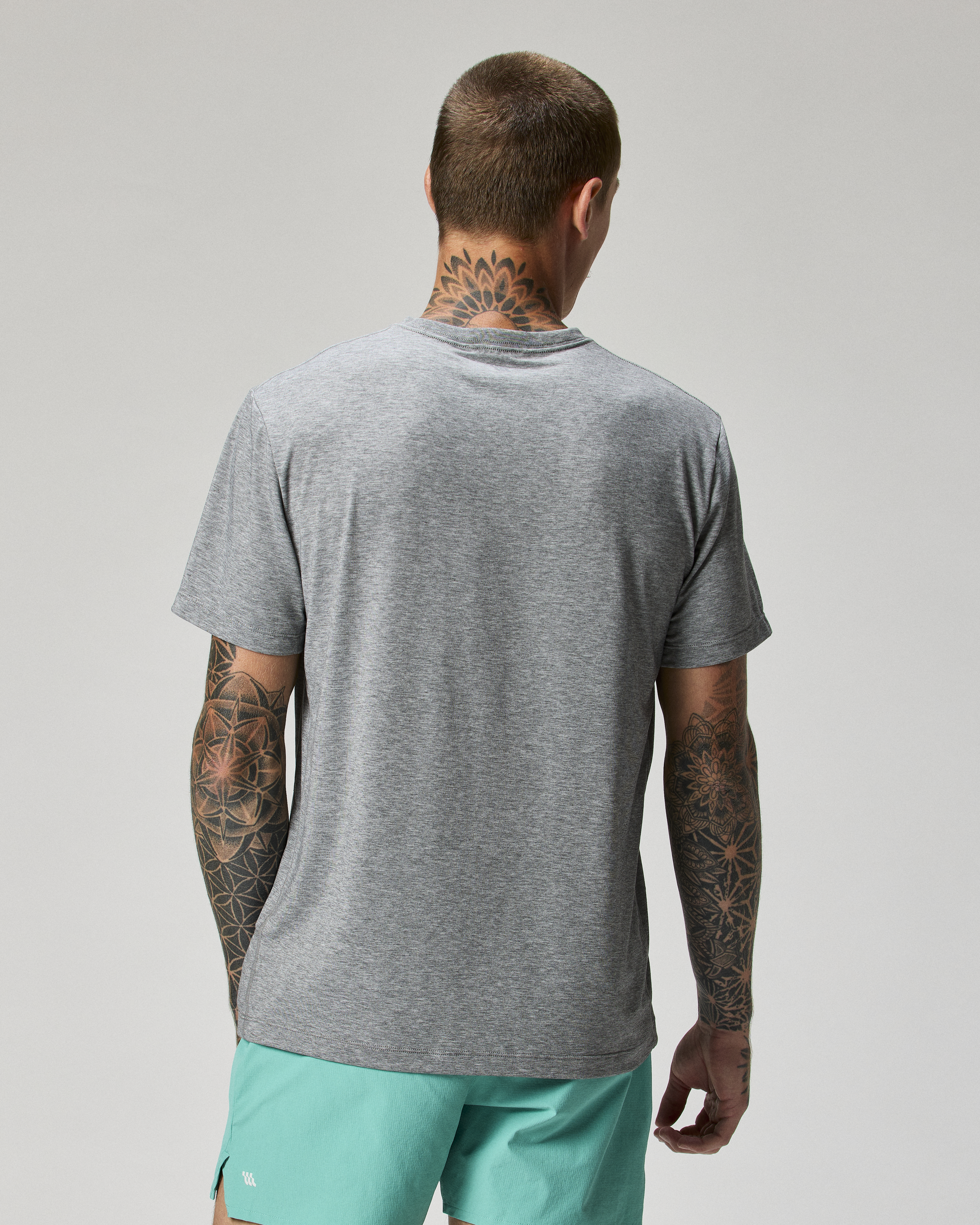 【Nice Weather】TUBULAR T-SHIRT Heavyweight Regular Fit Tubular Cotton-Jersey T-Shirt