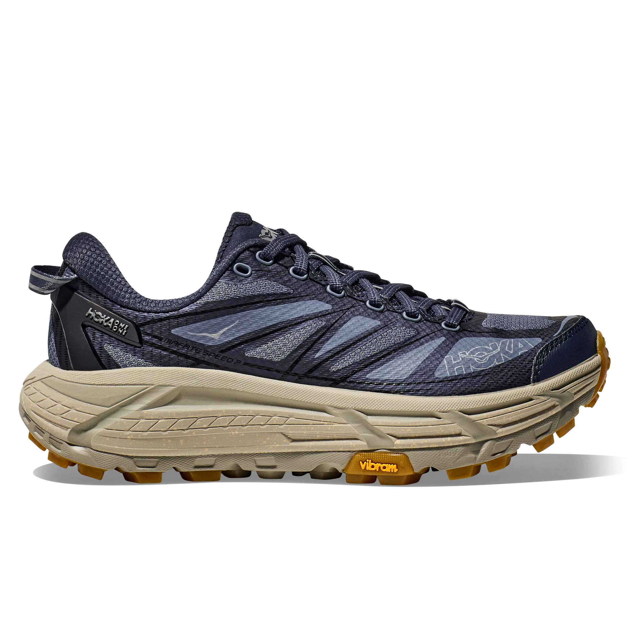 Hoka Mafate Speed 2 Trail Sneaker - Varsity Navy/Farro | Trail 