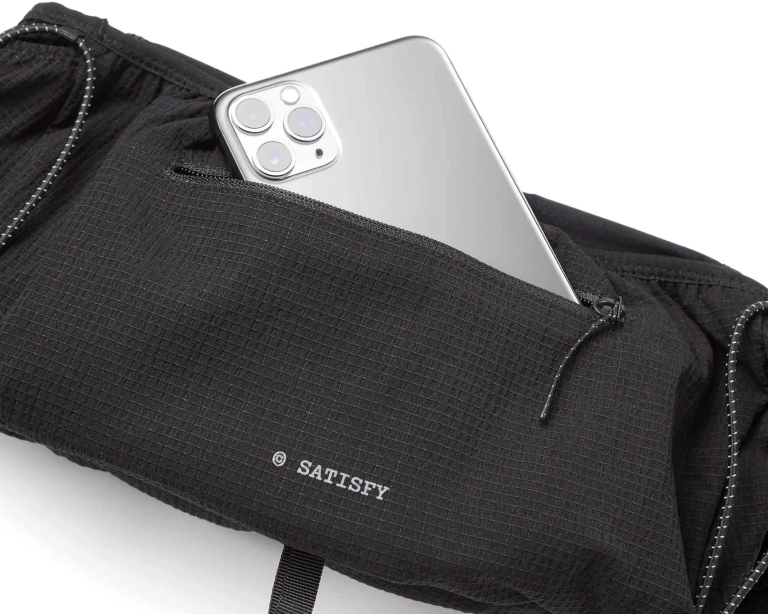 Satisfy Dyneema Trail Band Mサイズ 黒 Justice™ Dyneema® Trail Band – SATISFY
