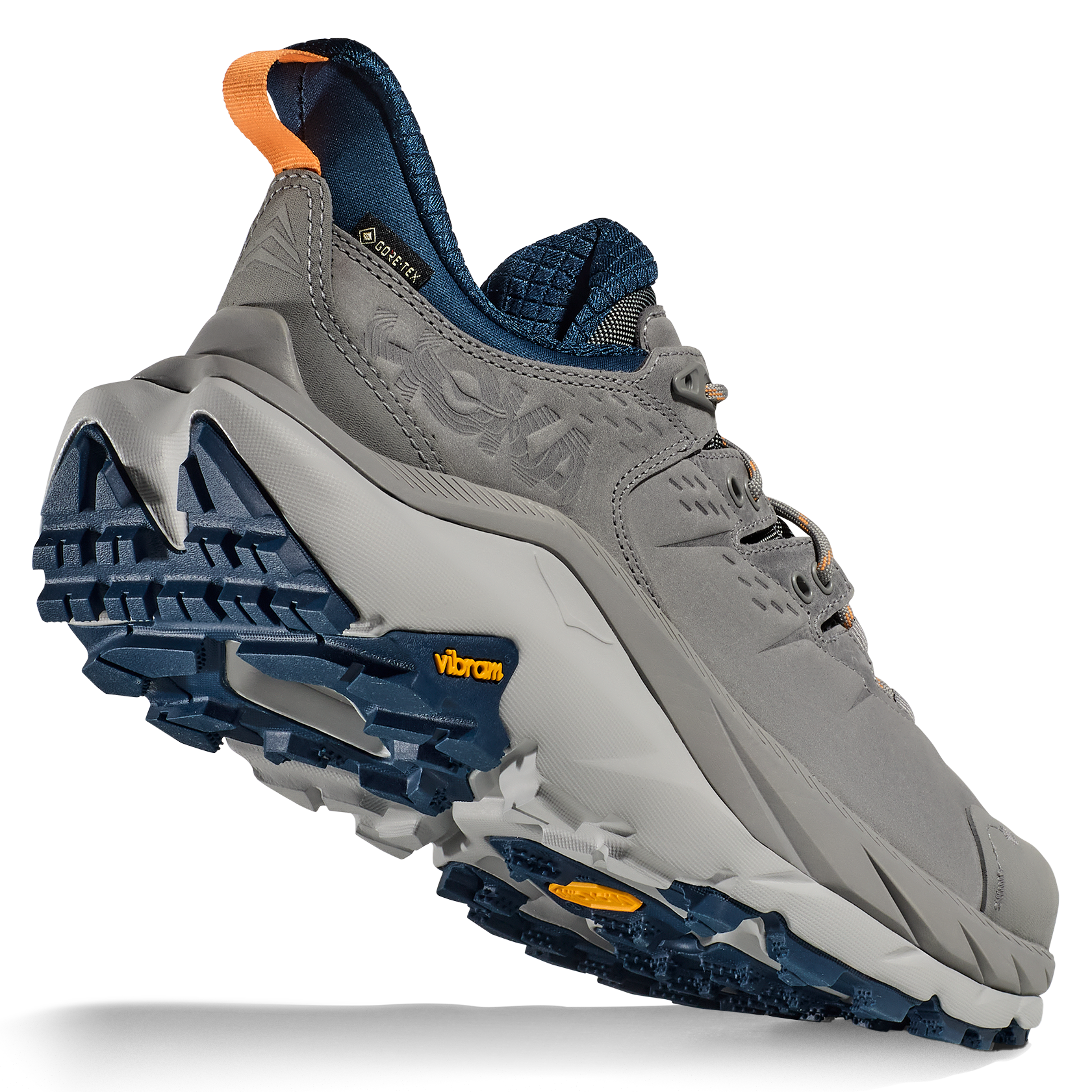 Hoka Kaha 2 Low GTX Hiking Sneaker - Galatic Grey/Stardust | Trail