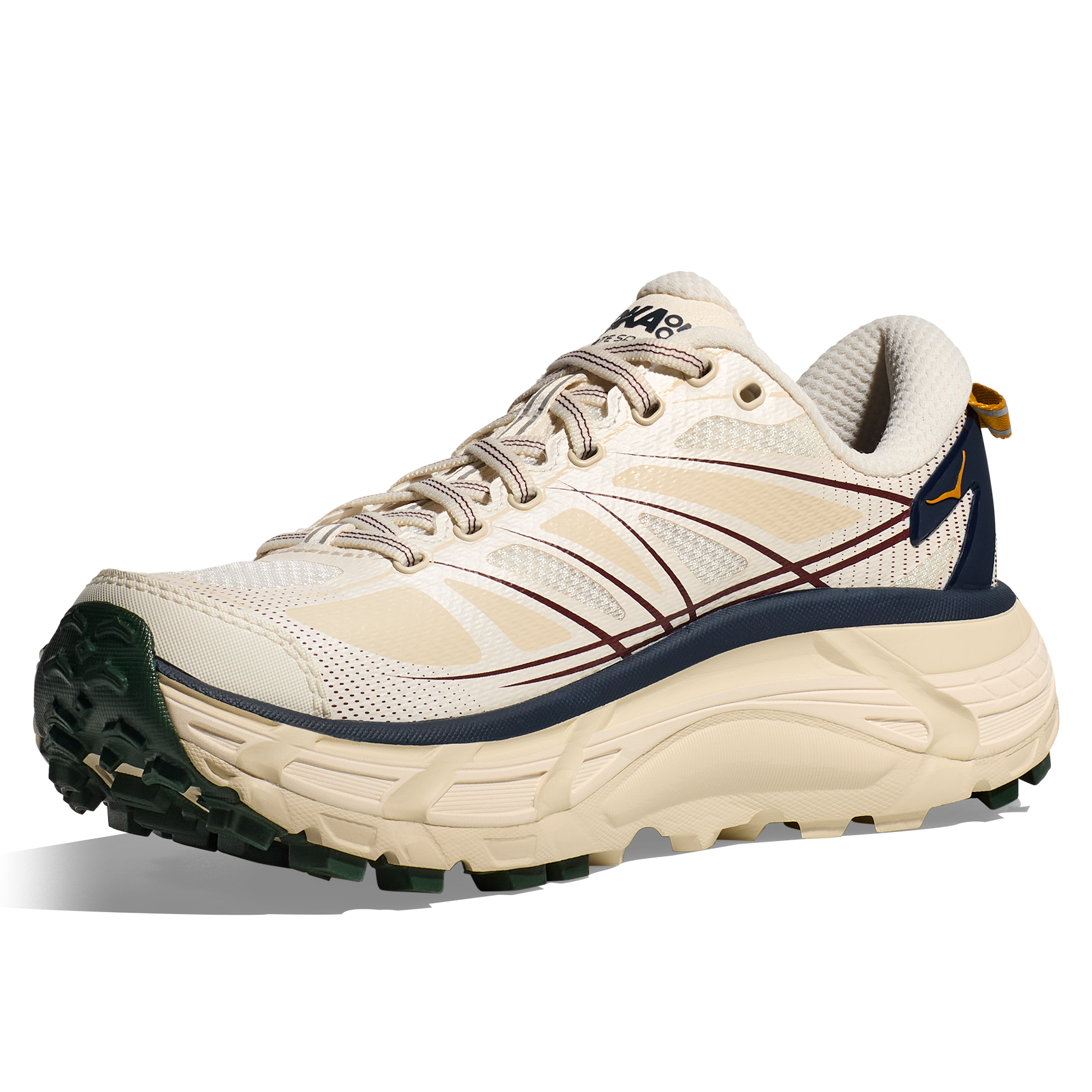 Hoka Mafate Speed 2​ Trail Sneaker - Alabaster/Oat Milk