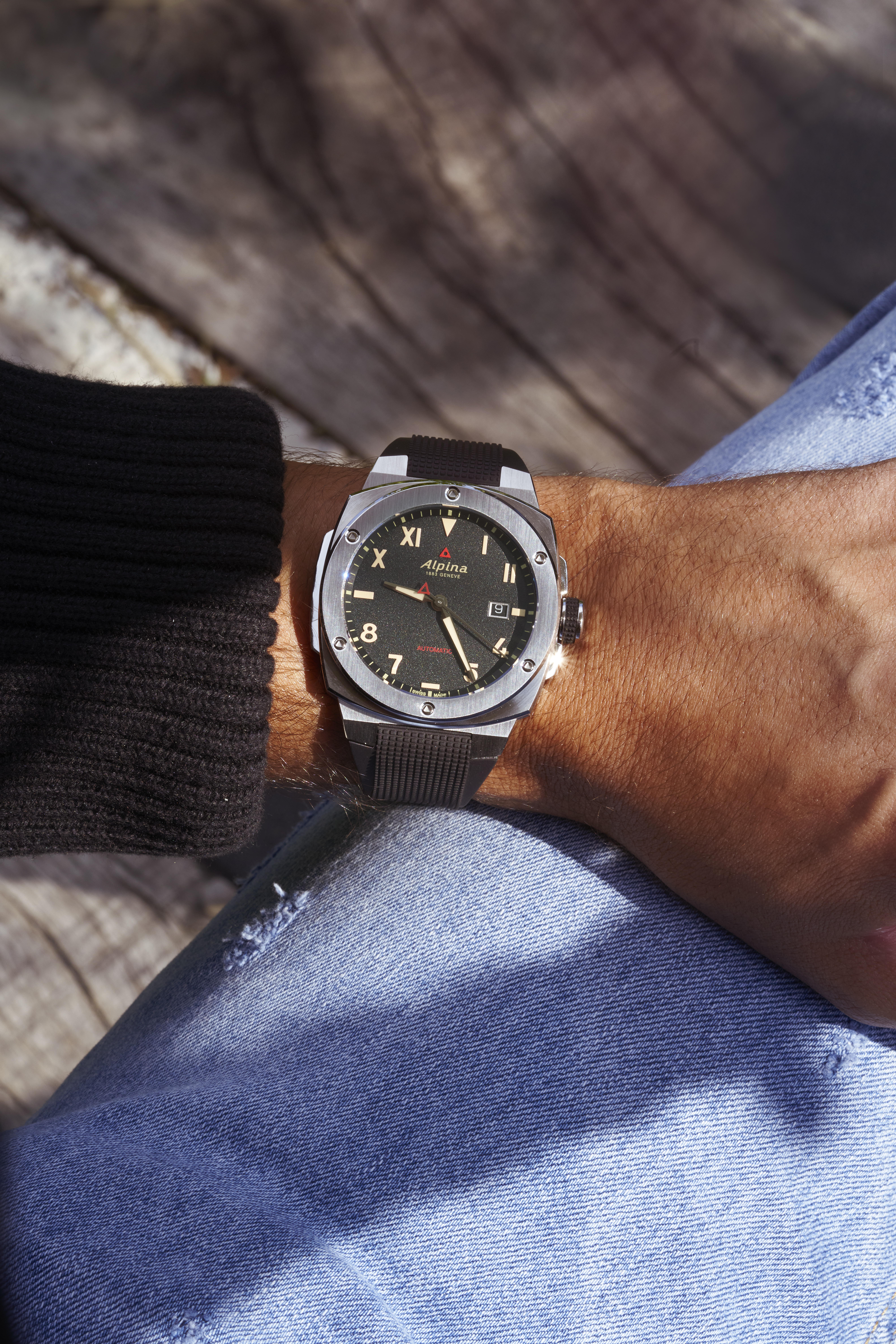 Alpina Alpiner Extreme California Dial Automatic Watch - Black